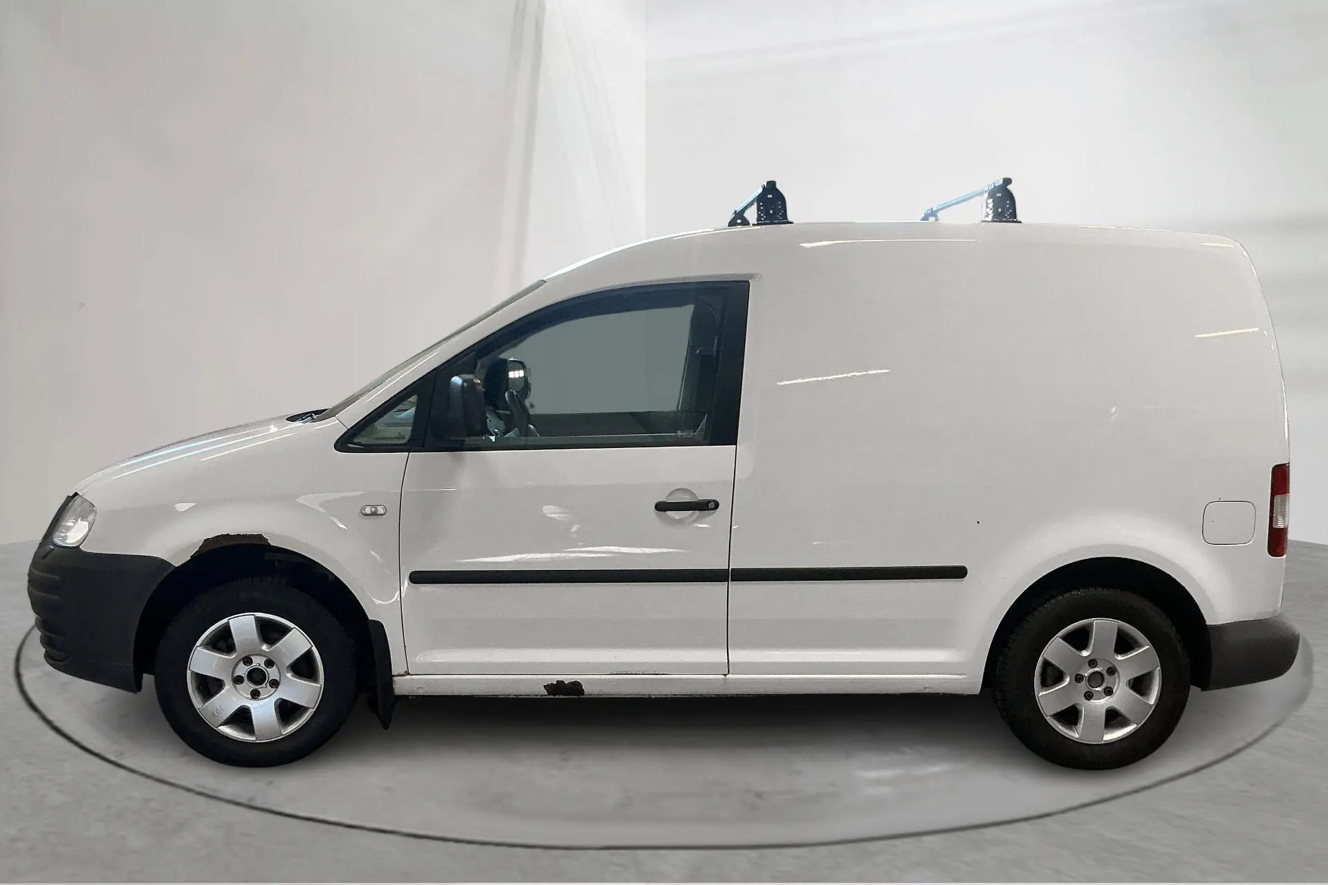 Presentation photo 2 of 16: VW Caddy 1.9 TDI Skåp (105hk) - 193 720 km - Manual - white - 2006