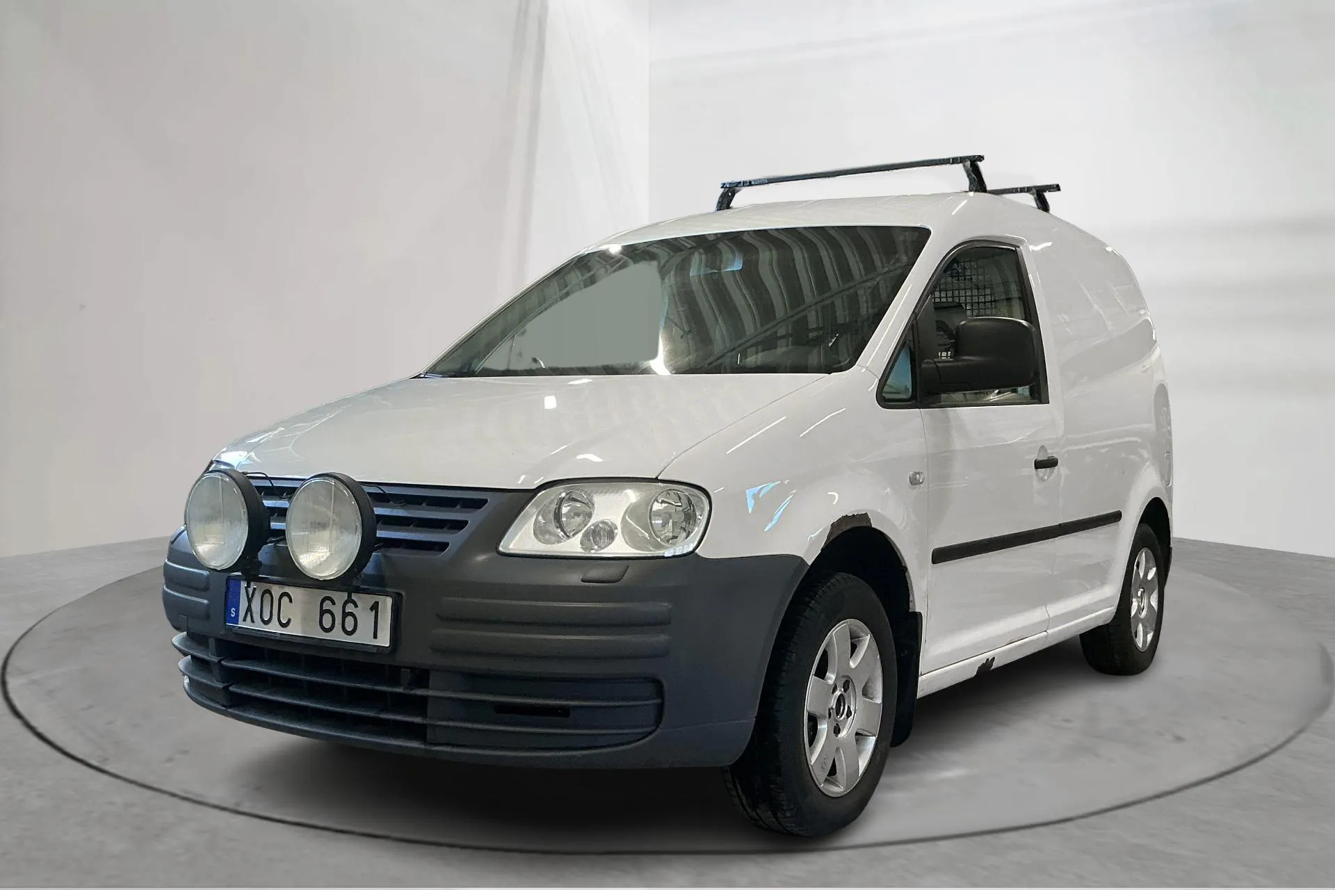 Presentation photo 1 of 16: VW Caddy 1.9 TDI Skåp (105hk) - 193 720 km - Manual - white - 2006