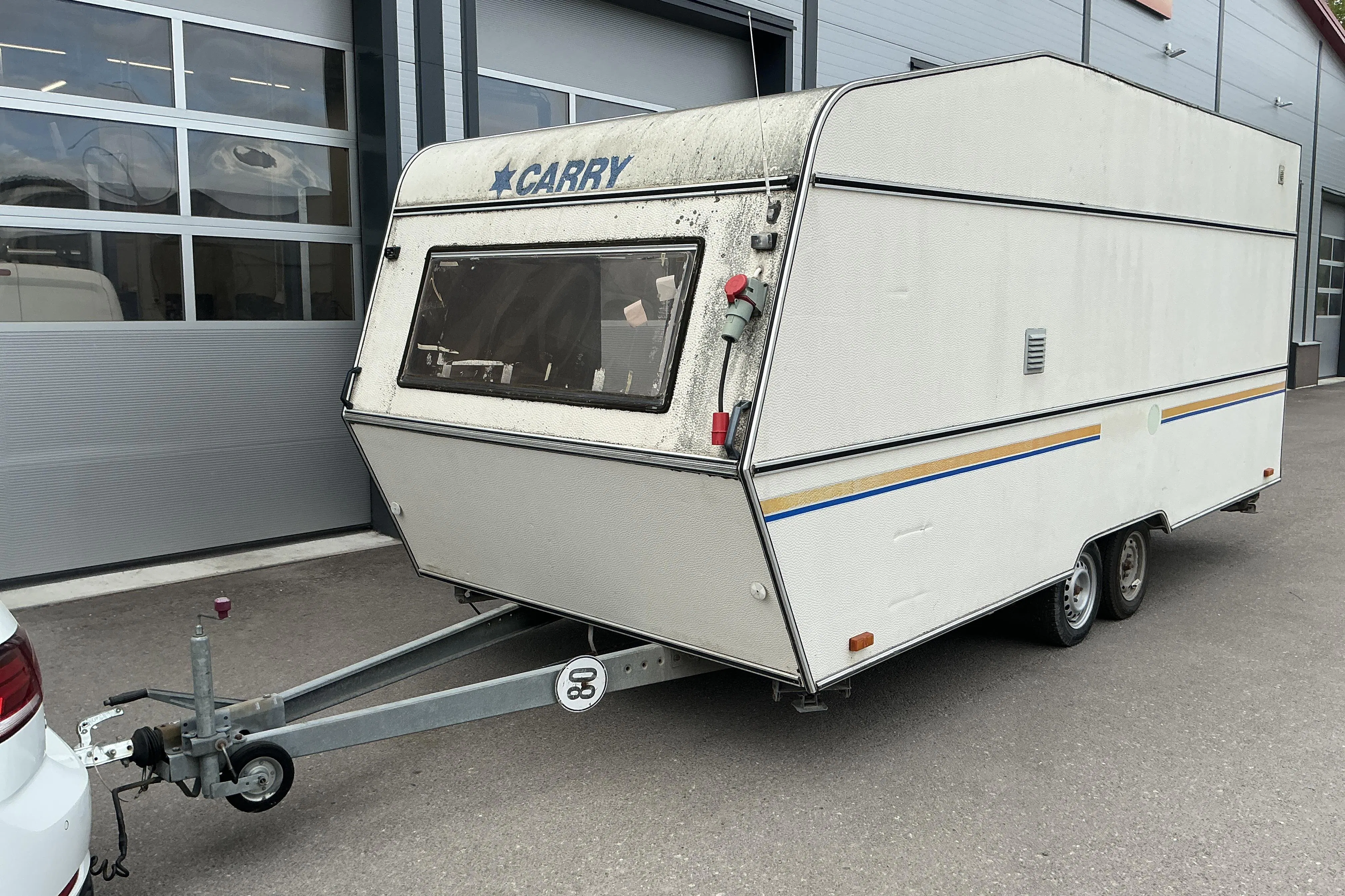 Presentation photo 1 of 12: CARRY 550 Skåpsläpvagn med "verkstadsinreding" Släpvagn - 0 km - white - 1990