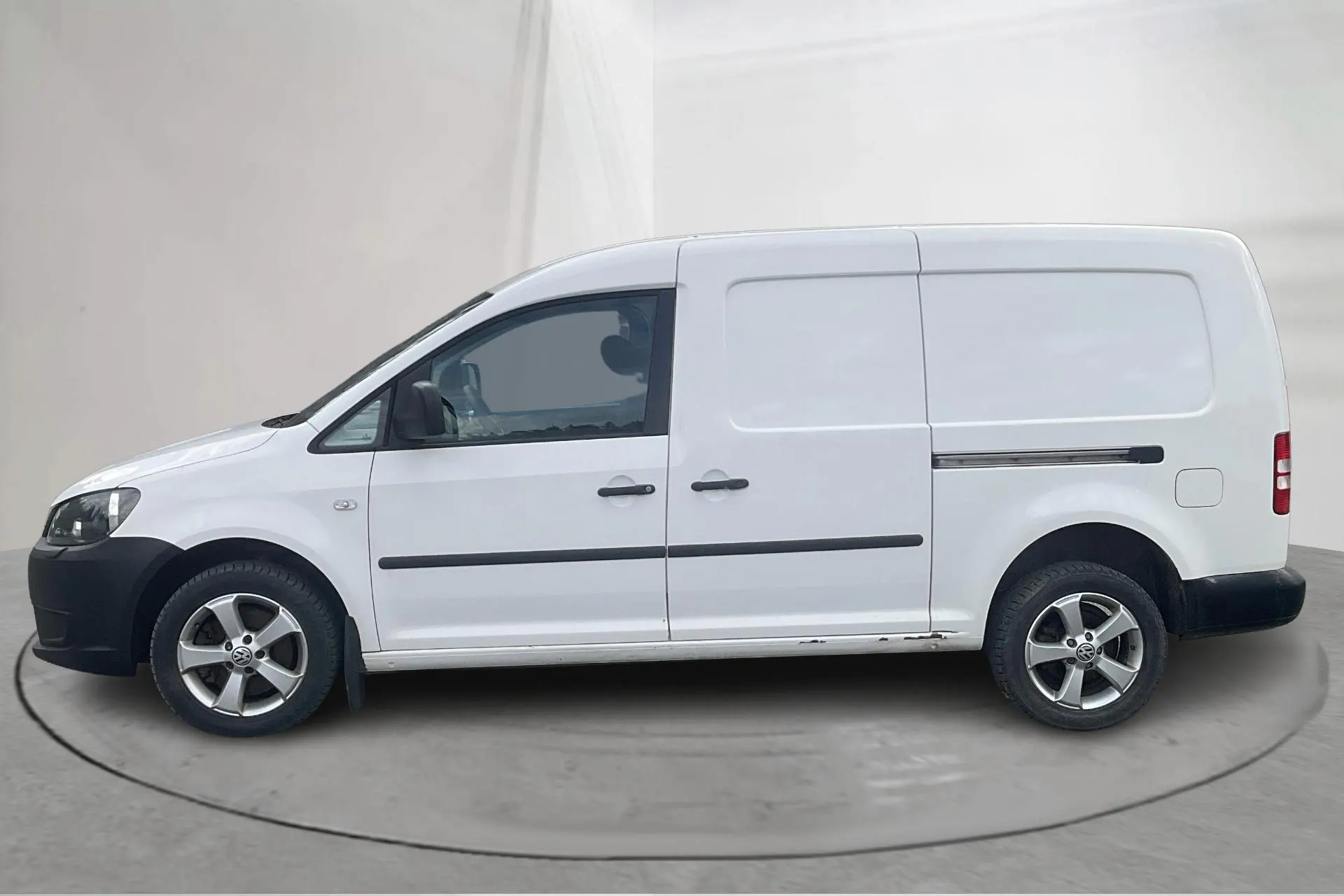 Presentation photo 2 of 12: VW Caddy 2.0 TDI Maxi Skåp 4-motion (140hk) - 77 880 km - Automatic - white - 2014