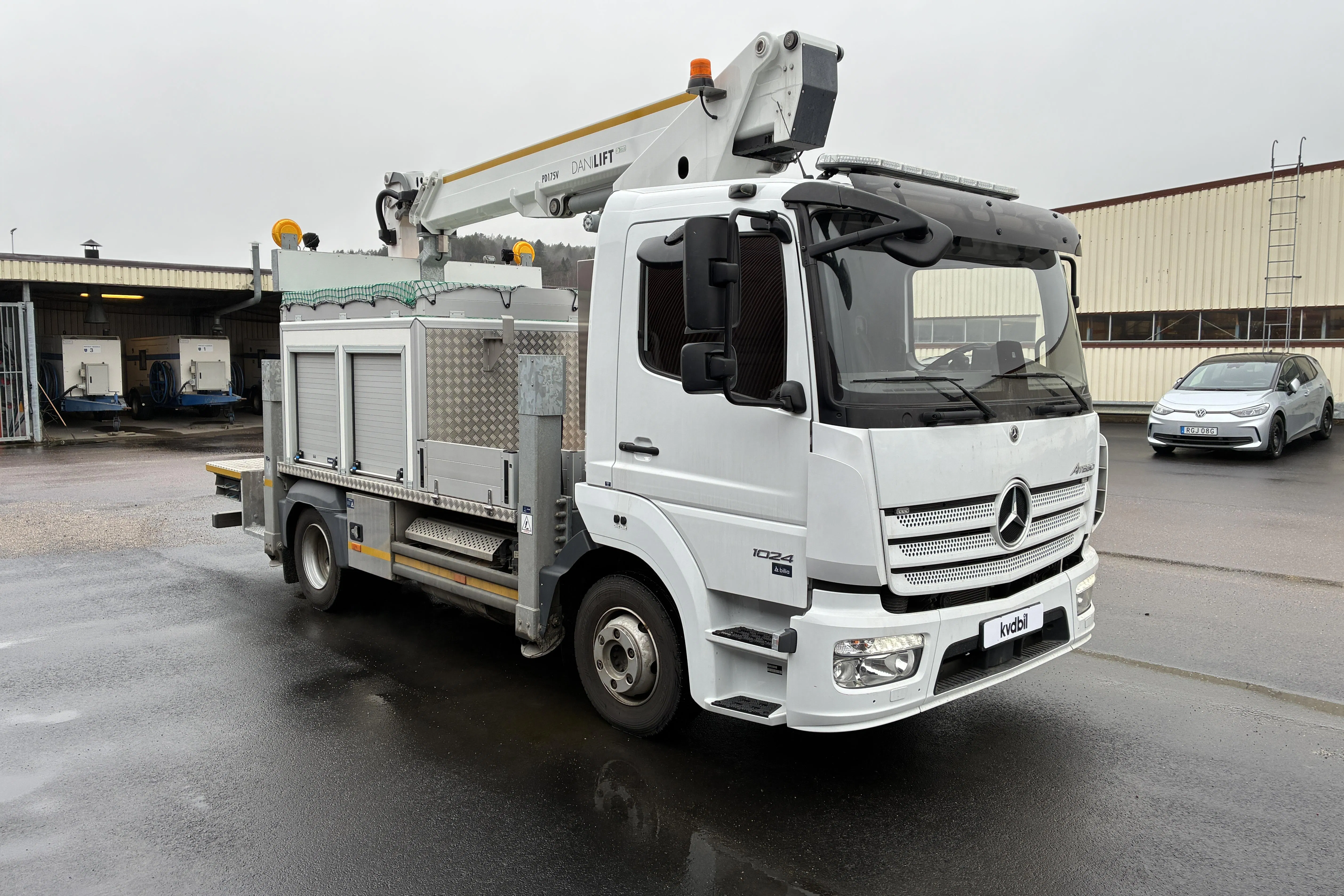 Presentationsfoto 2 av 60: MERCEDES ATEGO 1024 - 8 706 km - Automat - vit - 2022