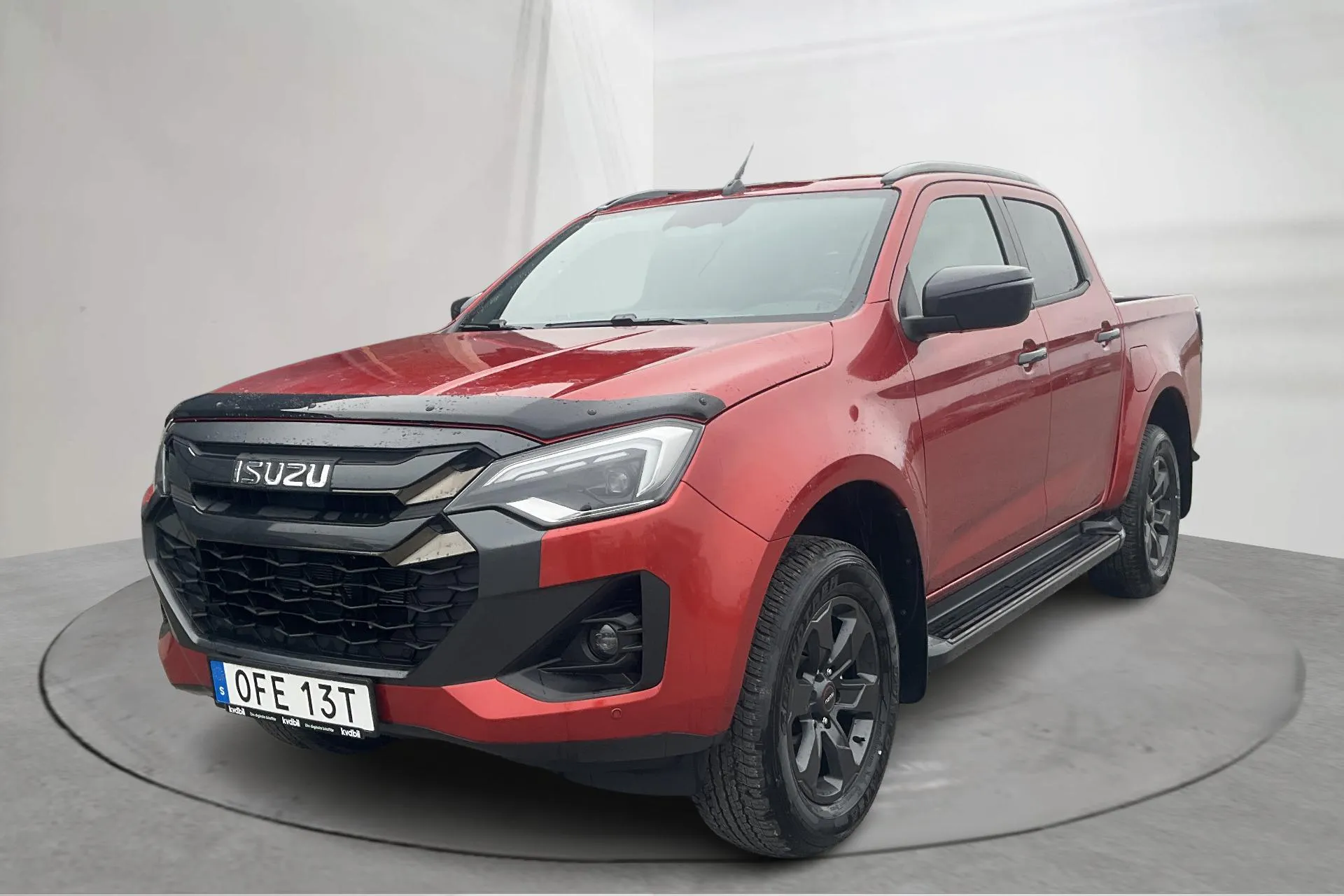 Presentationsfoto 1 av 14: Isuzu D-MAX 1.9 DDI 4WD (164hk) - 10 mil - Automat - orange - 2024
