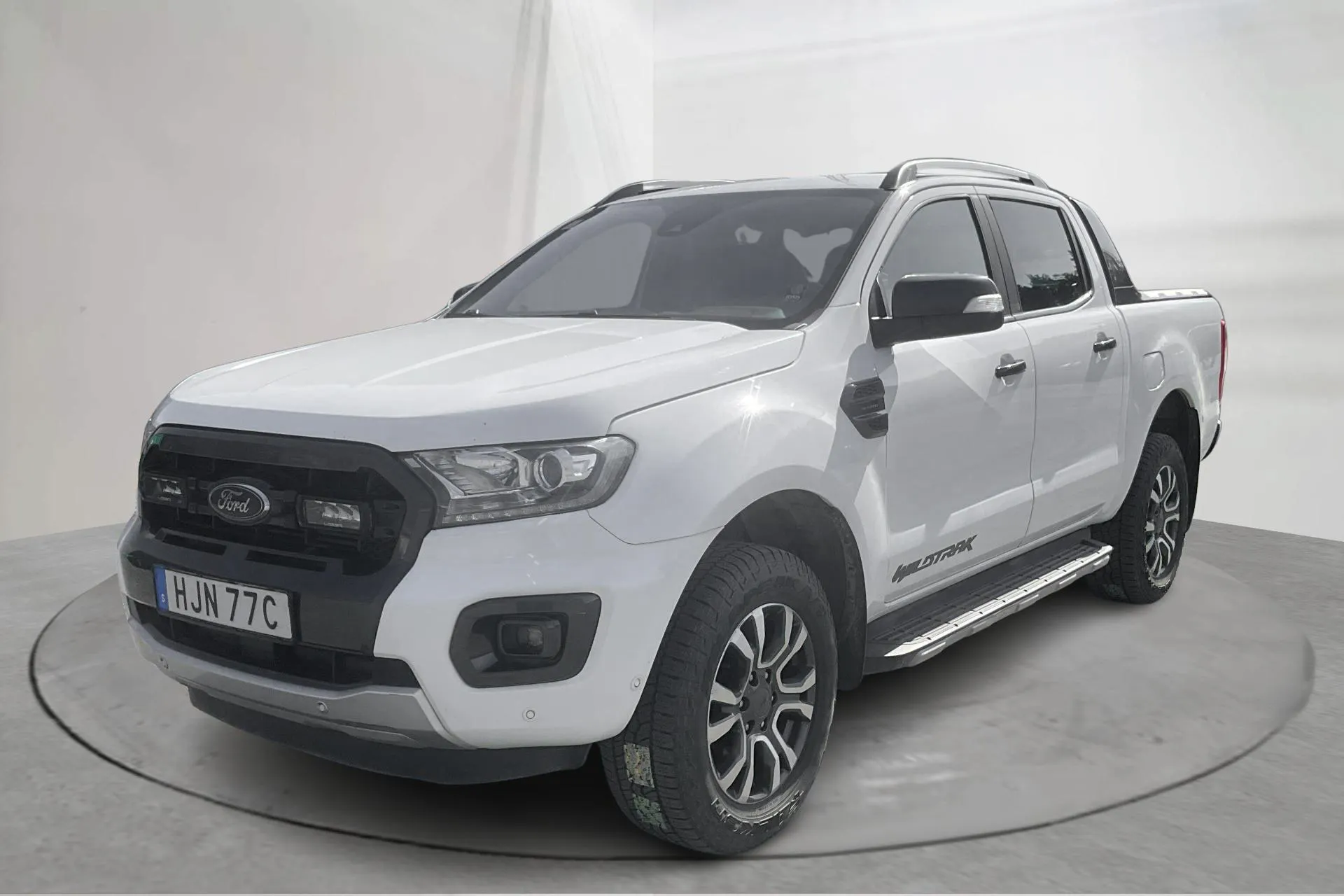 Presentationsfoto 1 av 13: Ford Ranger 2.0 TDCi 4WD (213hk) - 15 834 mil - Automat - vit - 2020