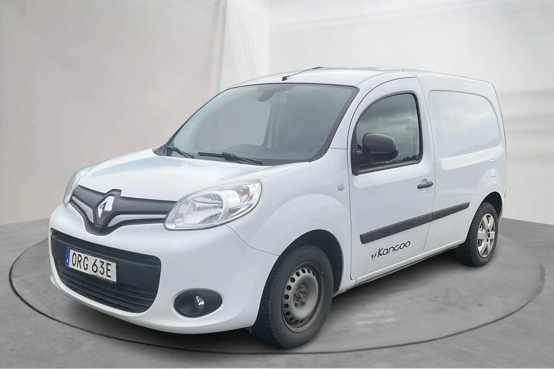 Presentationsfoto 1 av 15: Renault Kangoo 1.5 dCi Express (90hk) - 10 537 mil - Automat - vit - 2019
