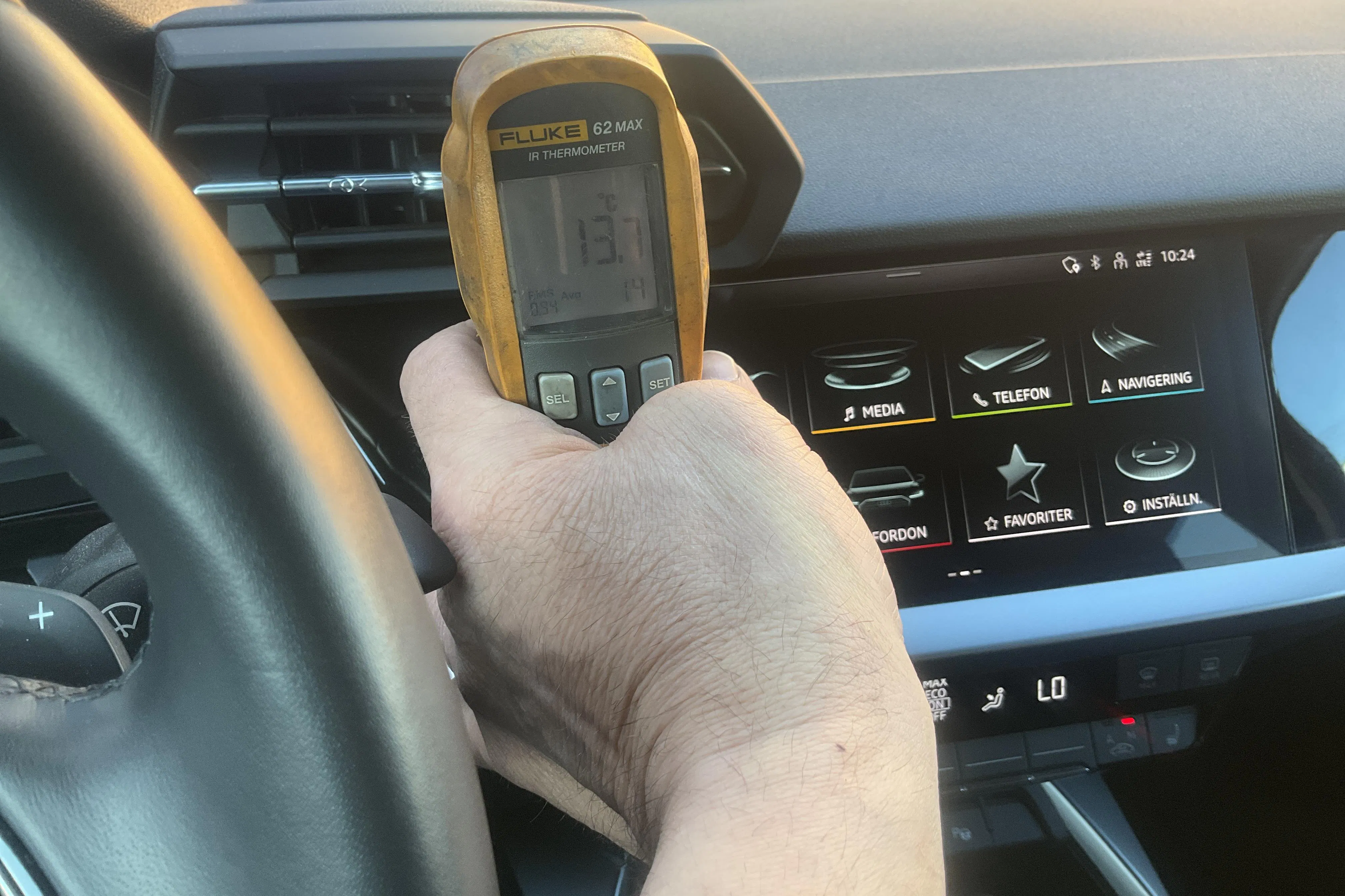 Presentationsfoto 18 av 18: Audi A3 Sportback 45 TFSI e (245hk) - 2 480 mil - Automat - svart - 2022