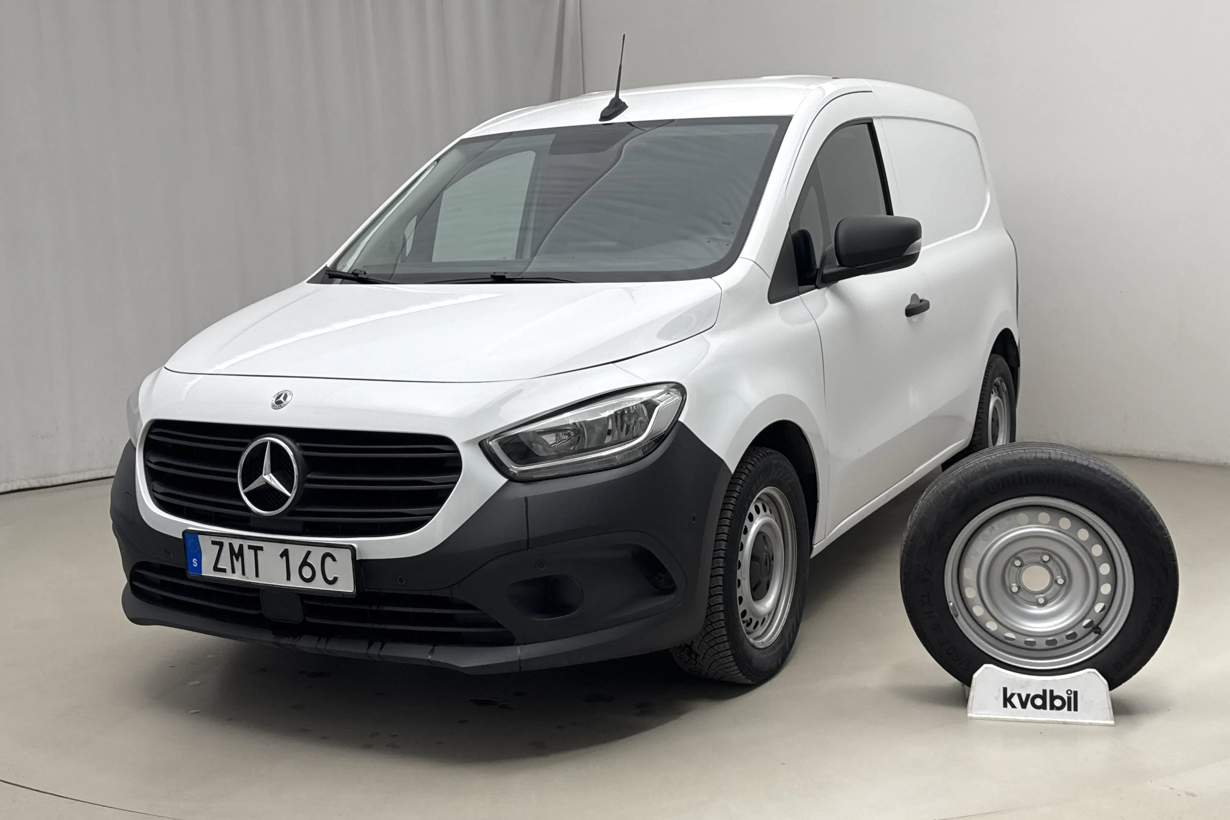 Presentation photo 1 of 18: Mercedes Citan 110 1.5 CDI (95hk) - 69 570 km - Automatic - white - 2023