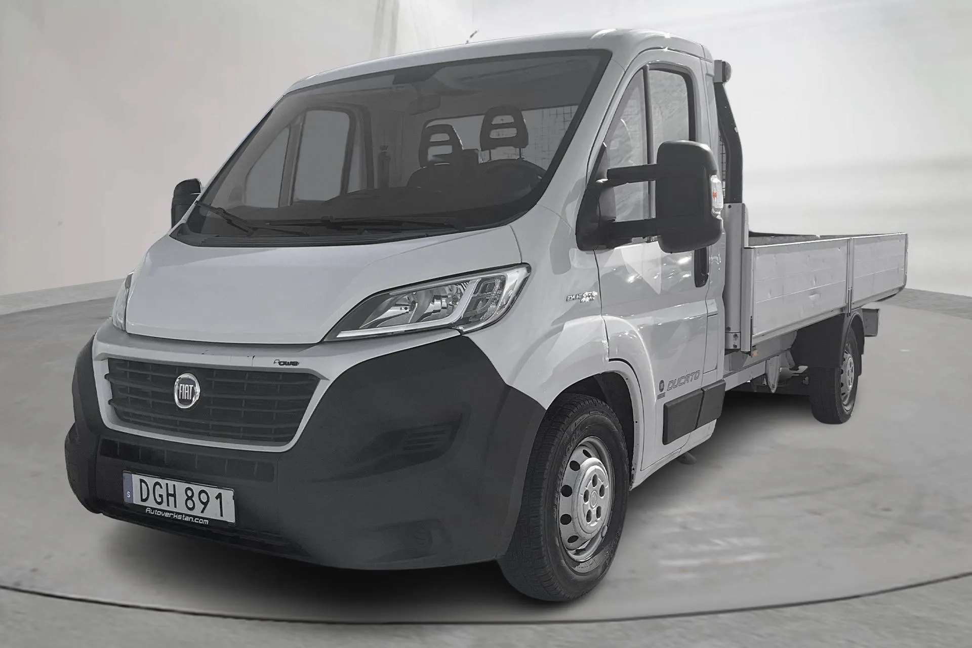 Presentationsfoto 1 av 12: Fiat Ducato 2.3 Multijet (177hk) - 21 364 mil - Manuell - vit - 2018