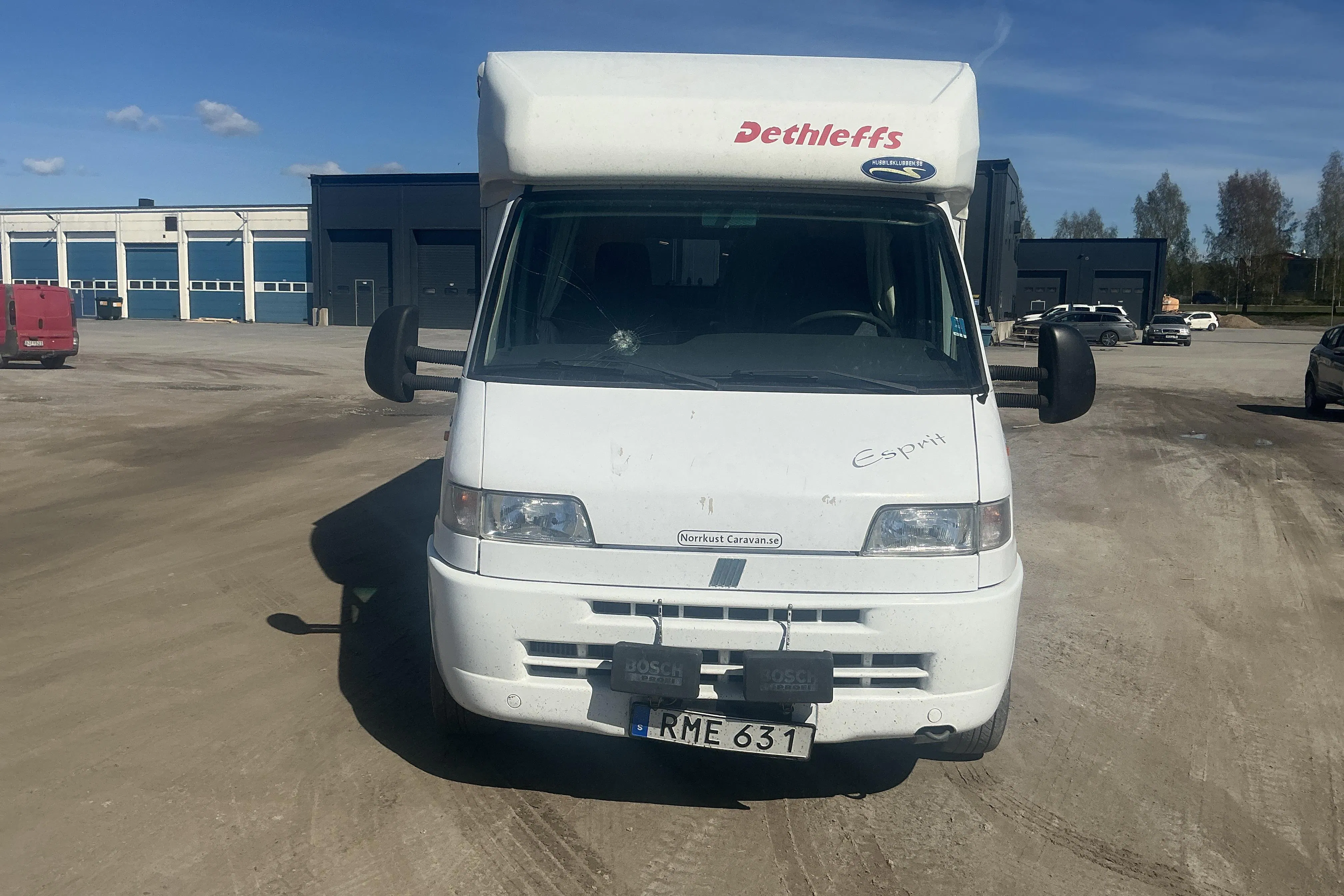 Presentationsfoto 2 av 28: FIAT Dethleffs Globetrotter H6840 Esprit Husbil - 16 582 mil - Manuell - 2000