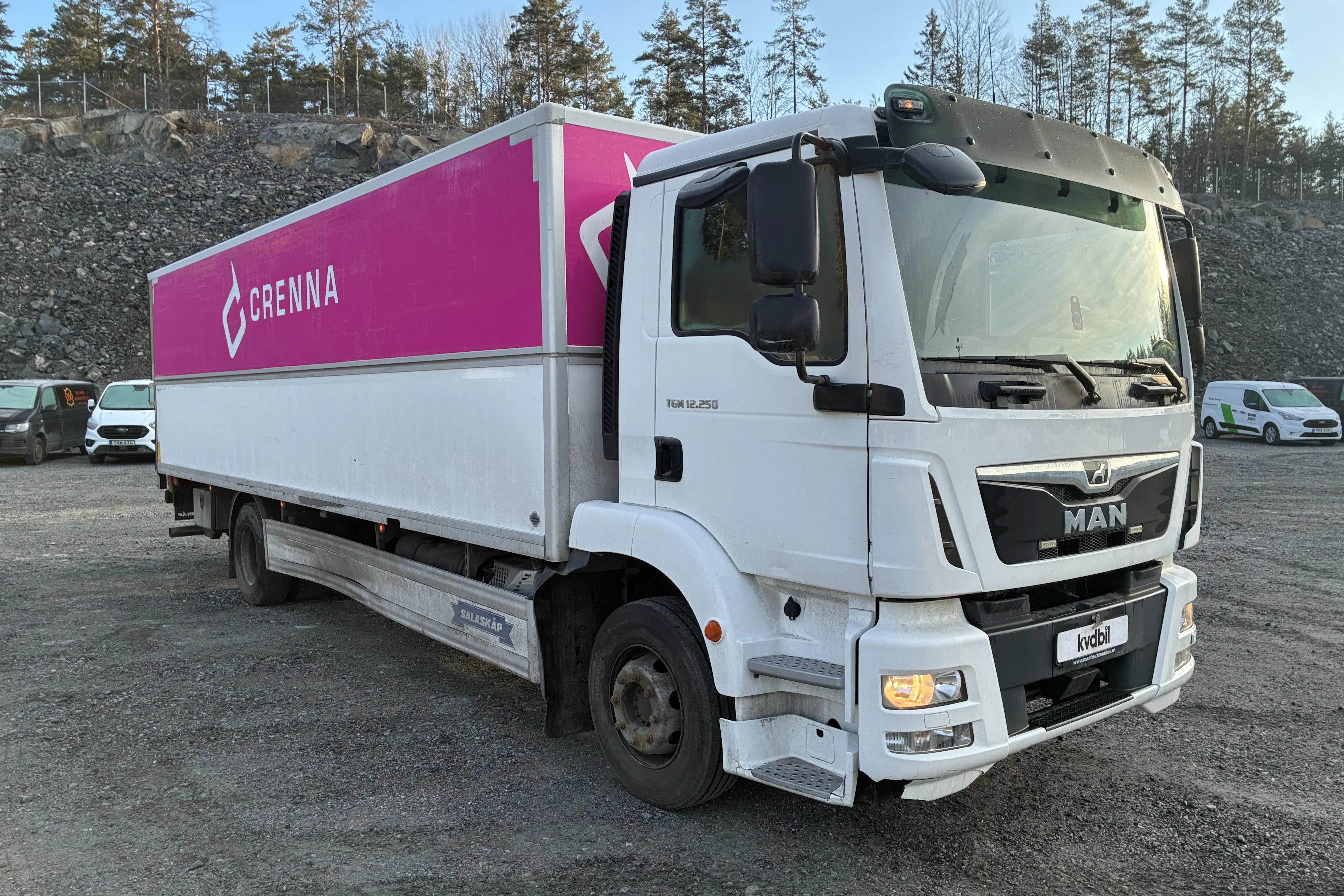 Presentationsfoto 2 av 114: M.A.N TGM 12.250 4X2 LL - 105 035 km - Automat - vit - 2021