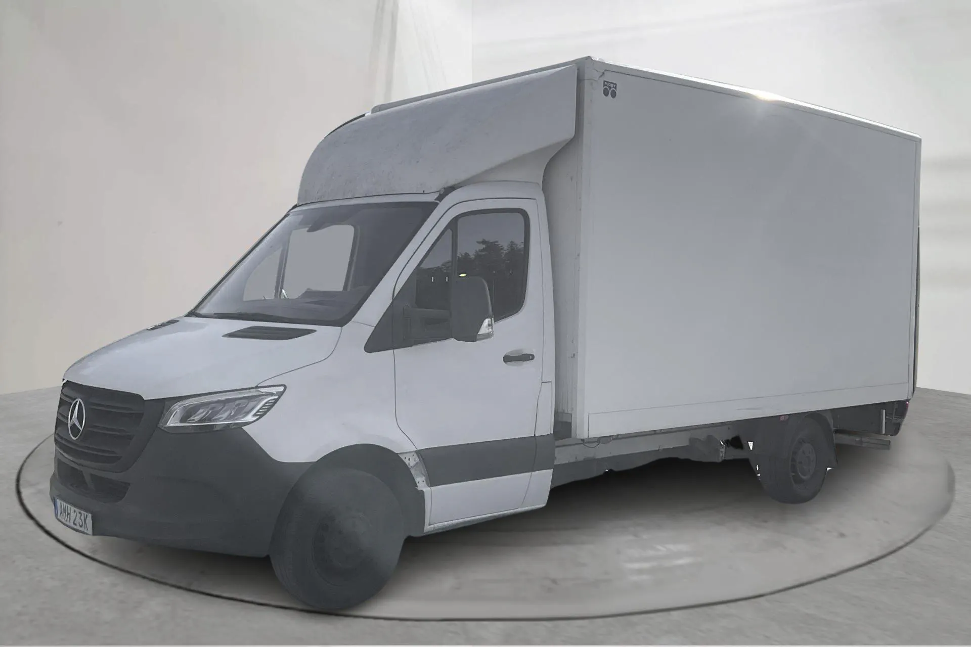 Presentationsfoto 1 av 11: Mercedes Sprinter 316 CDI Volymskåp RWD (163hk) - 27 897 mil - Automat - vit - 2019