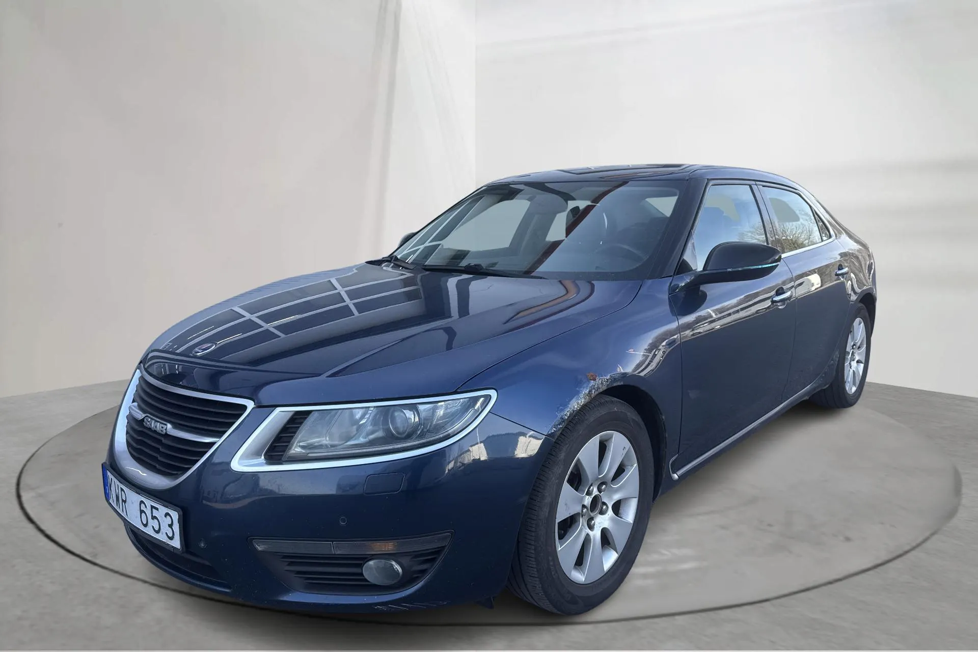 Esitlusfoto 1 aadressil 14: Saab 9-5 2.0 TiD4 (160hk) - 385 290 km - Automaatne - sinine - 2010