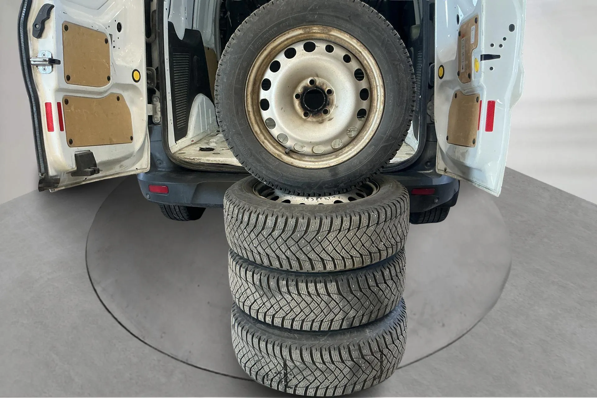 Presentation photo 15 of 15: Ford Transit Connect 1.5 TDCi (75hk) - 181 090 km - Manual - white - 2016