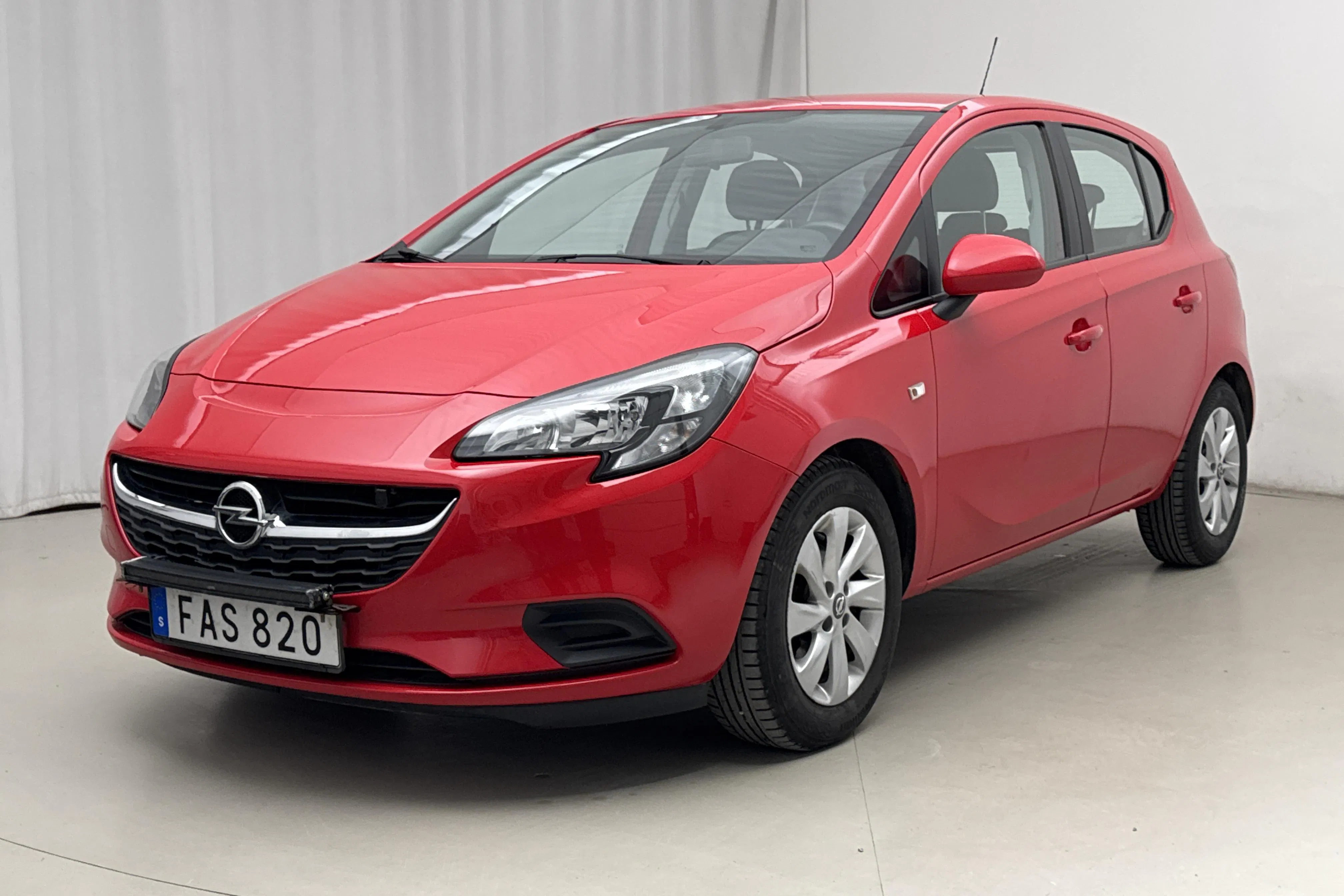 Presentationsfoto 1 av 17: Opel Corsa 1.4 ECOTEC 5dr (90hk) - 11 615 mil - Manuell - röd - 2019