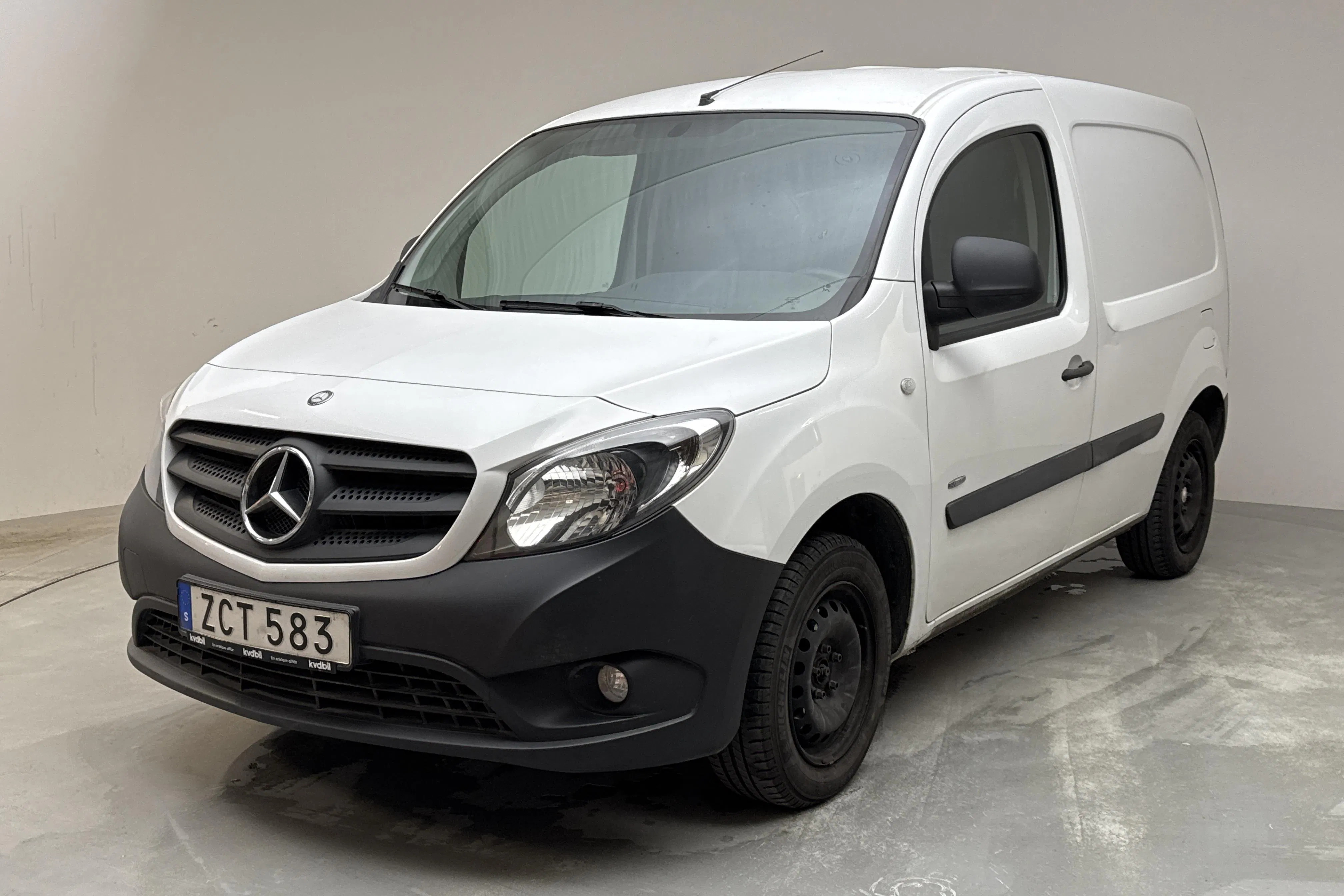 Presentationsfoto 1 av 11: Mercedes Citan 109 1.5 CDI (90hk) - 10 348 mil - Manuell - vit - 2017