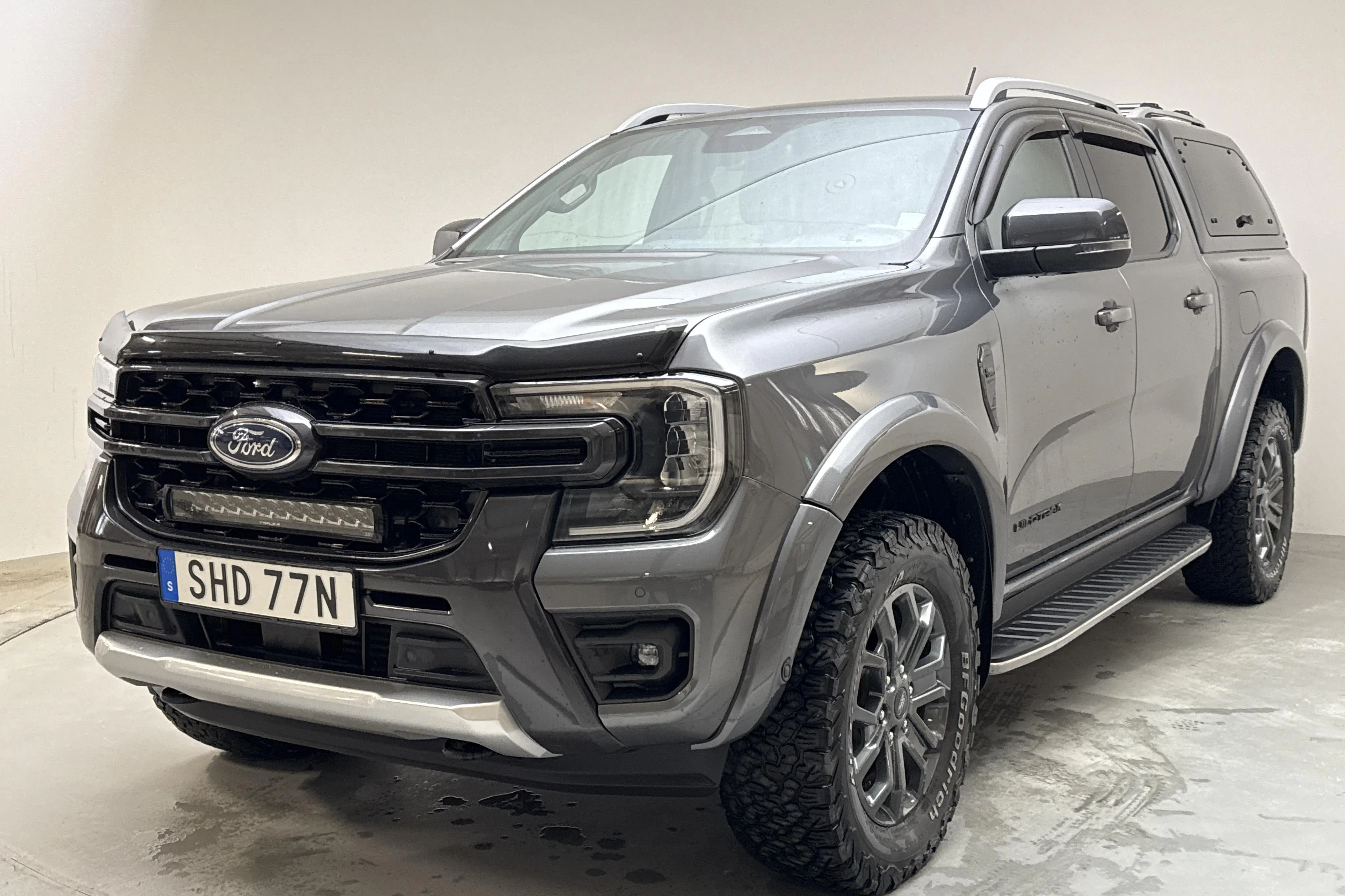Presentation photo 1 of 16: Ford Ranger 2.0 Ecoblue 4WD (205hk) - 74 720 km - Automatic - gray - 2024