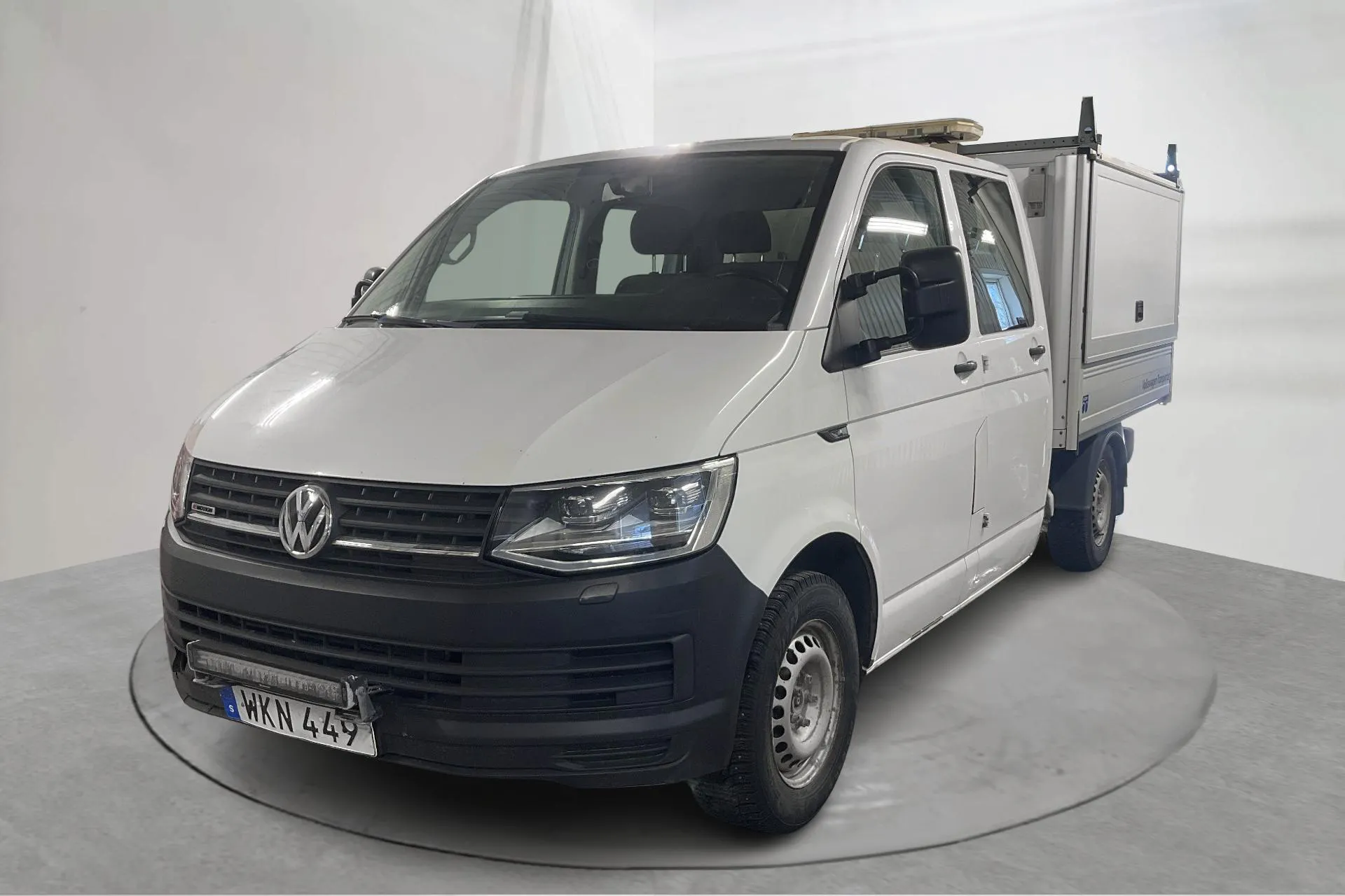 Presentationsfoto 1 av 19: VW Transporter T6 2.0 TDI BMT 4MOTION (150hk) - 21 297 mil - Manuell - vit - 2018