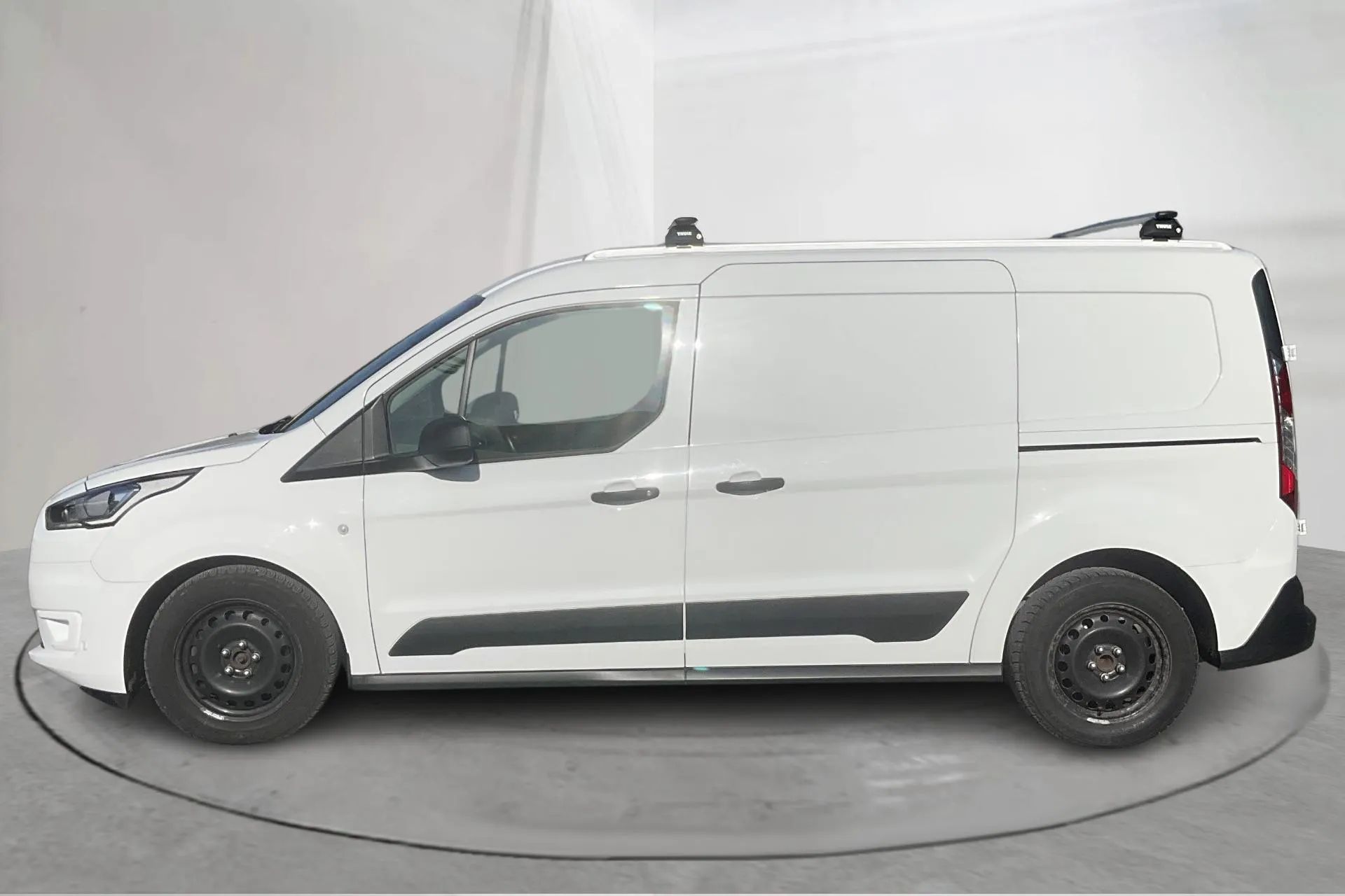 Presentationsfoto 2 av 13: Ford Transit Connect 1.5 EcoBlue (100hk) - 9 822 mil - Automat - vit - 2021