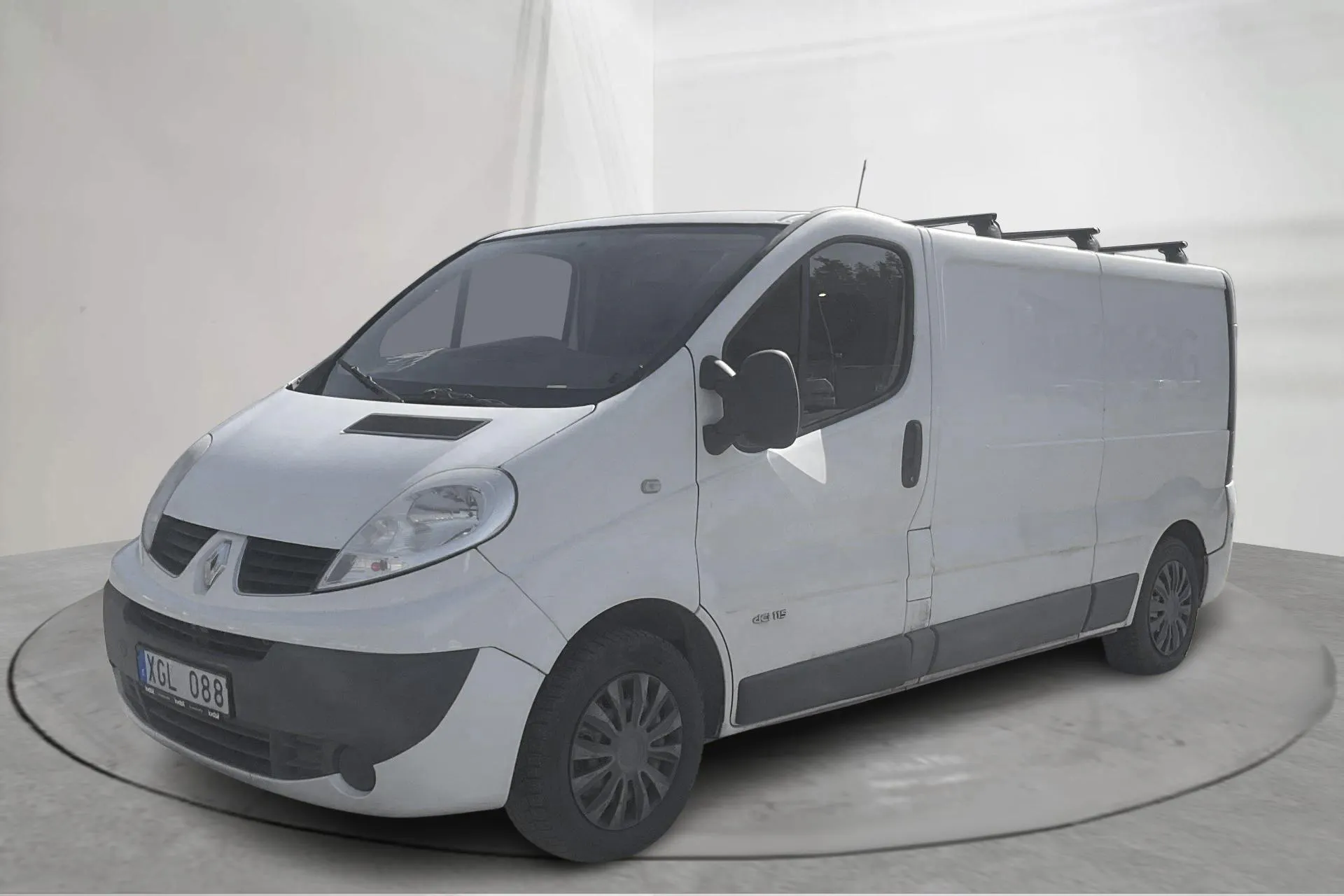 Presentationsfoto 1 av 13: Renault Trafic 2.0 dCi Skåp (115hk) - 18 903 mil - Manuell - vit - 2014