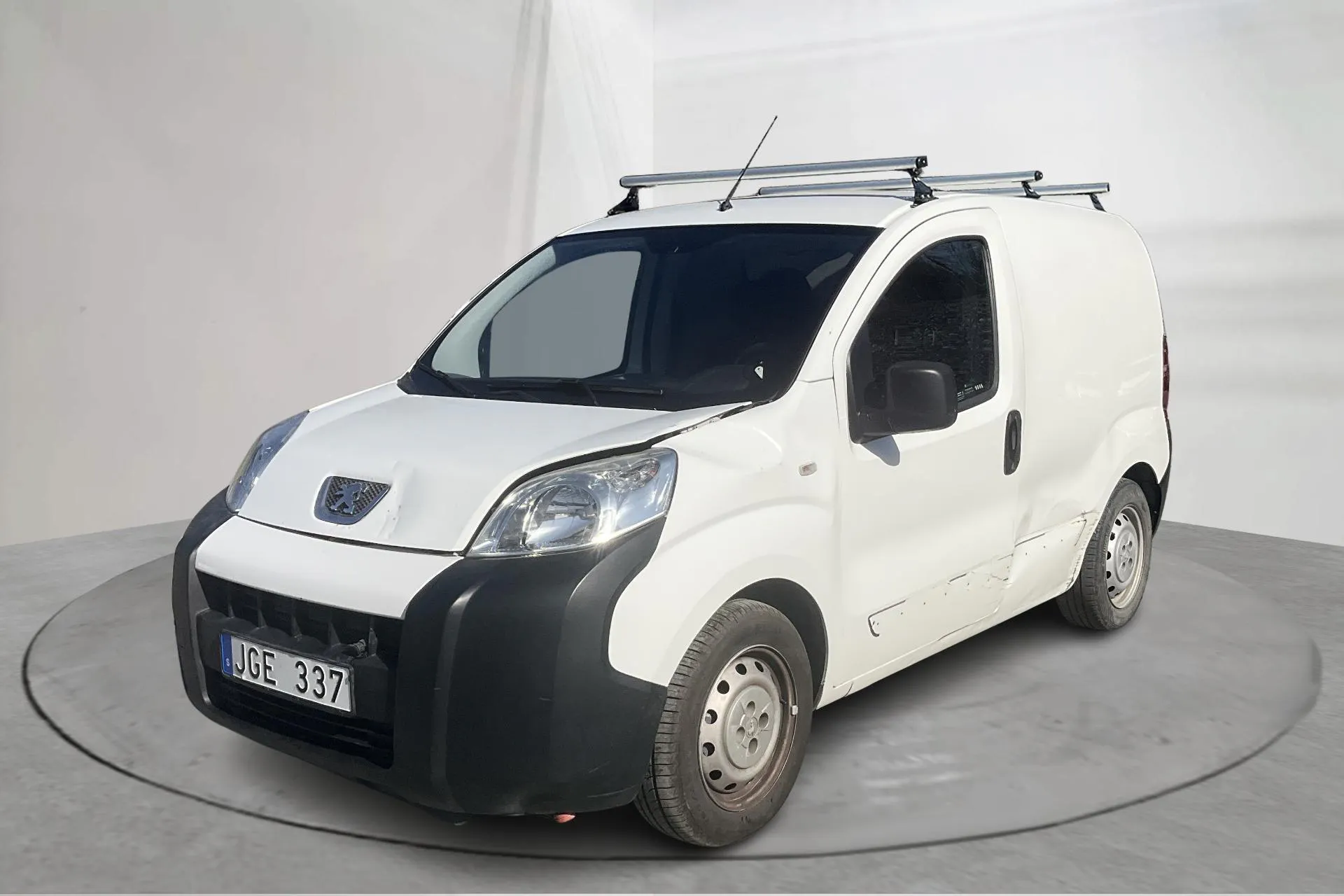 Presentation photo 1 of 13: Peugeot Bipper 1.3 HDi FAP Skåp (75hk) - 45 420 km - Automatic - white - 2013