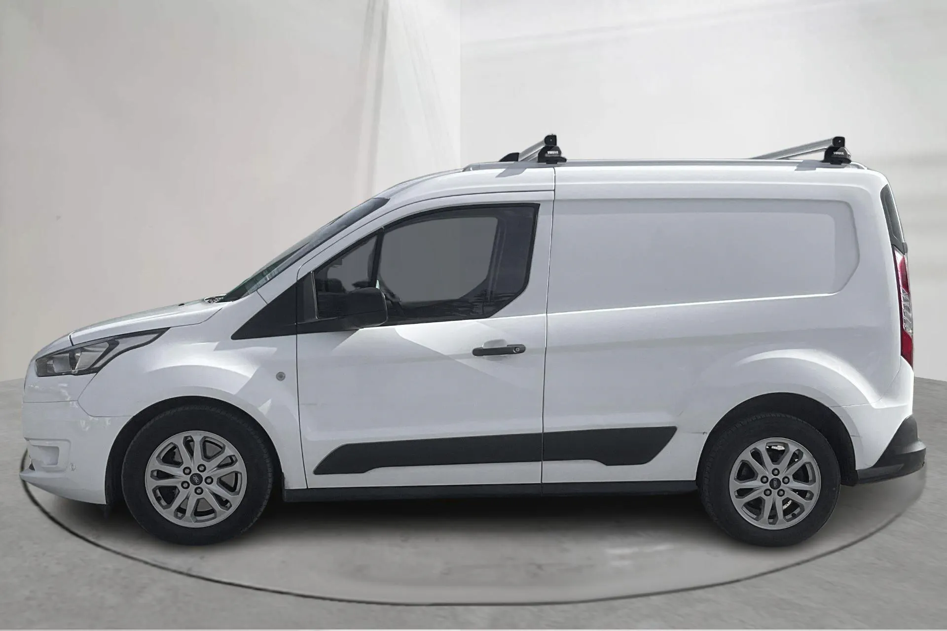 Presentation photo 2 of 14: Ford Transit Connect 1.5 EcoBlue (100hk) - 58 930 km - Automatic - white - 2022