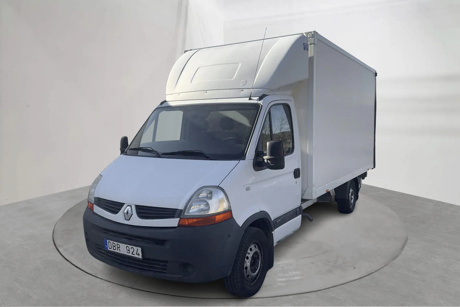 Presentationsfoto 1 av 10: Renault Master 2.5 dCi Volymskåp (120hk) - 22 463 mil - Manuell - vit - 2007