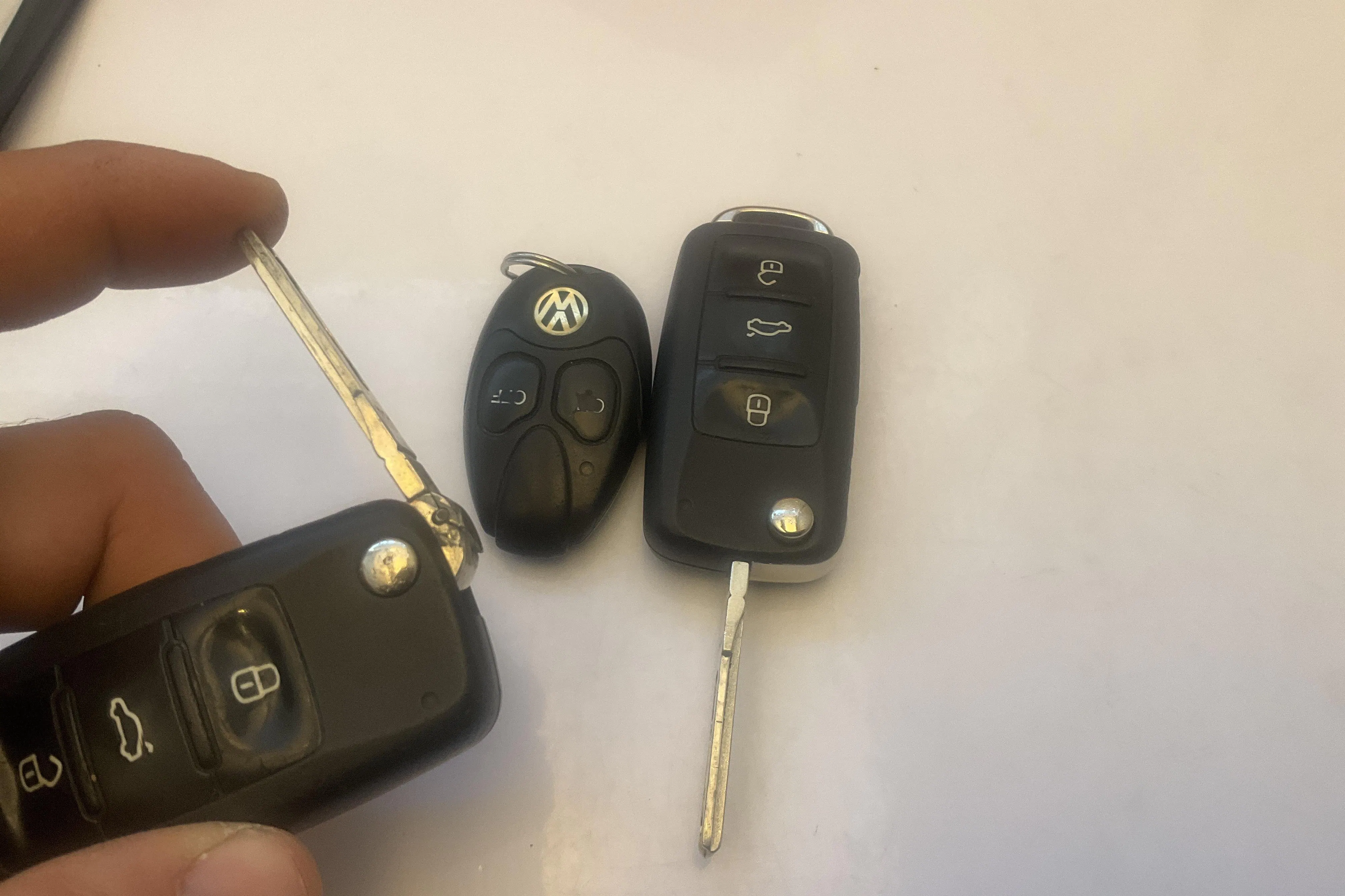 Presentation photo 12 of 12: VW Caddy 2.0 TDI Skåp 4-motion (110hk) - 139 530 km - Manual - red - 2012