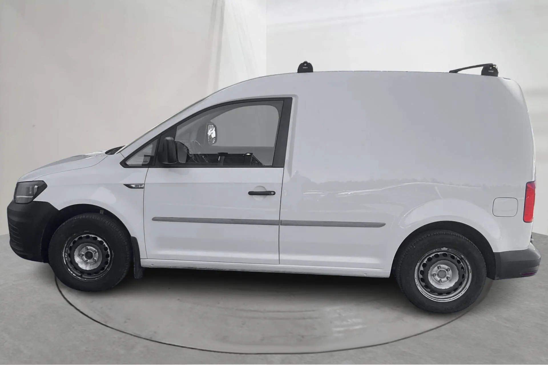 Presentation photo 2 of 11: VW Caddy 2.0 TDI Skåp (75hk) - 91 430 km - Manual - white - 2018