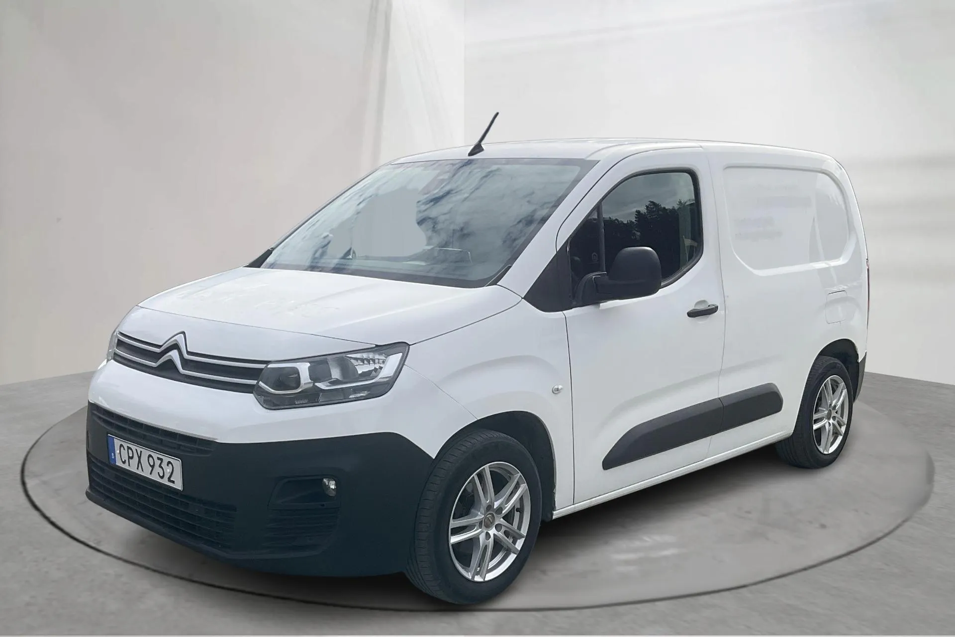 Presentationsfoto 1 av 14: Citroën Berlingo 1.5 BlueHDi Skåp (100hk) - 19 808 mil - Manuell - vit - 2018