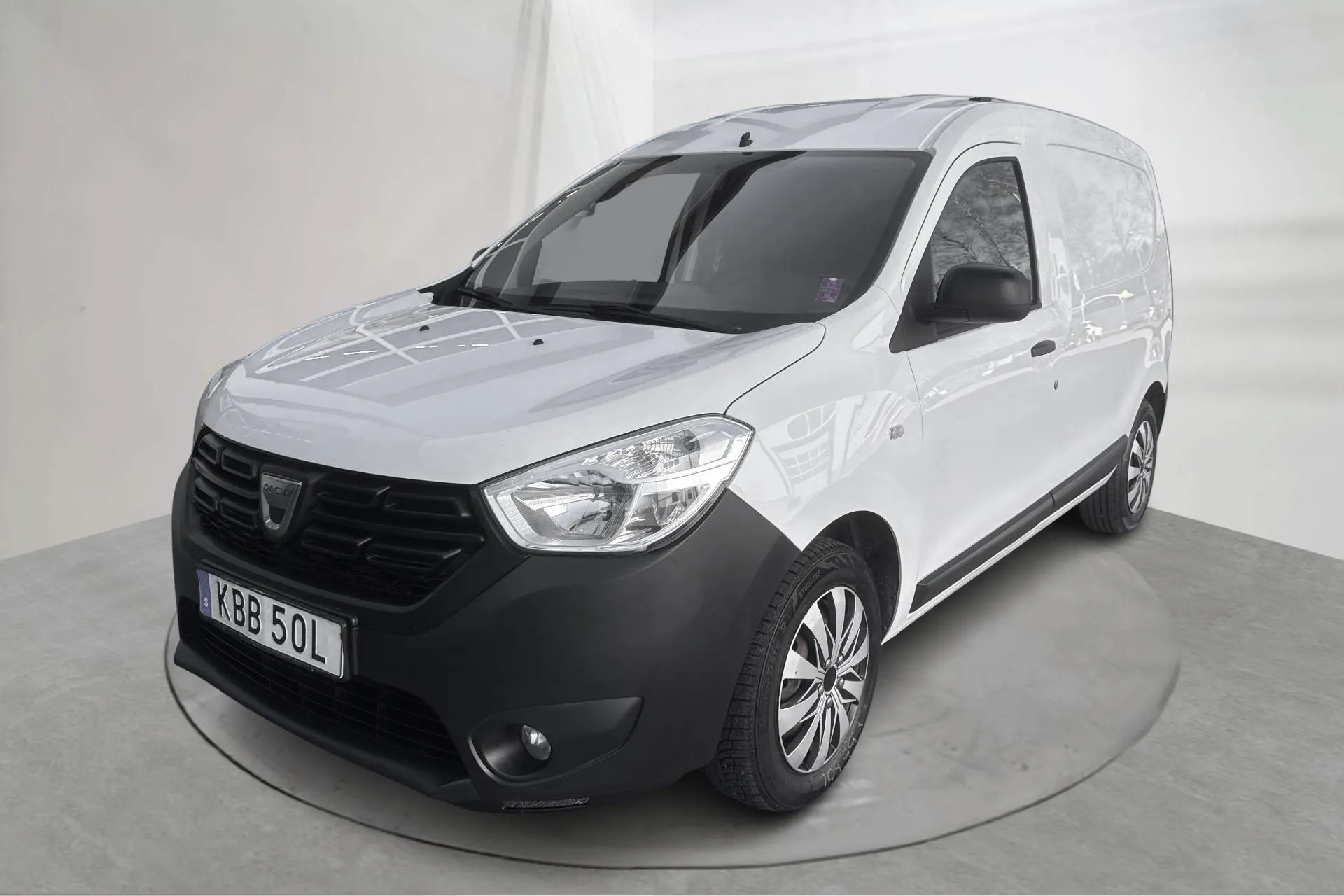 Presentationsfoto 1 av 14: Dacia Dokker Van 1.5 dCi (90hk) - 10 772 mil - Manuell - vit - 2019