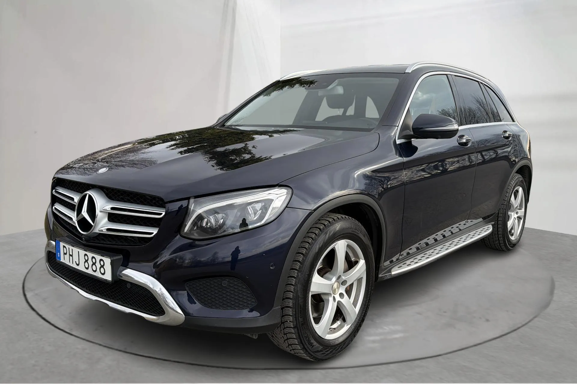 Presentation photo 1 of 16: Mercedes GLC 250 d 4MATIC X253 (204hk) - 202 410 km - Automatic - Dark Blue - 2017