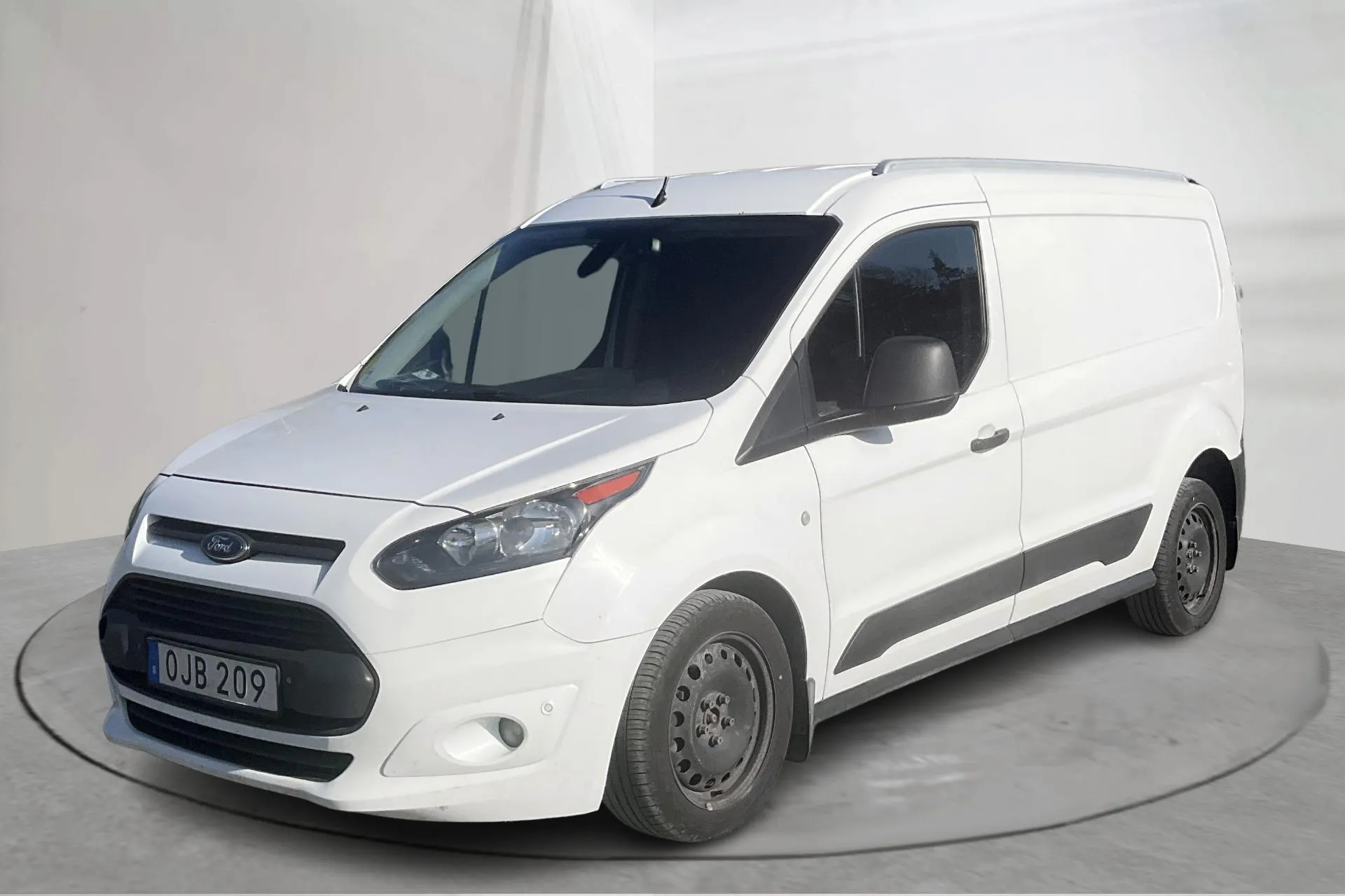 Presentation photo 1 of 13: Ford Transit Connect 1.5 TDCi (100hk) - 241 680 km - Automatic - white - 2016