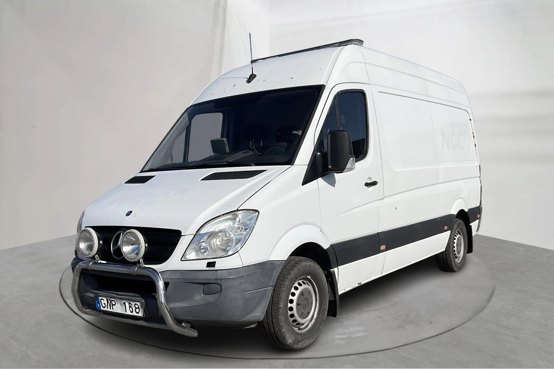 Presentation photo 1 of 16: Mercedes Sprinter 316 CDI (163hk) - 199 290 km - Manual - white - 2012