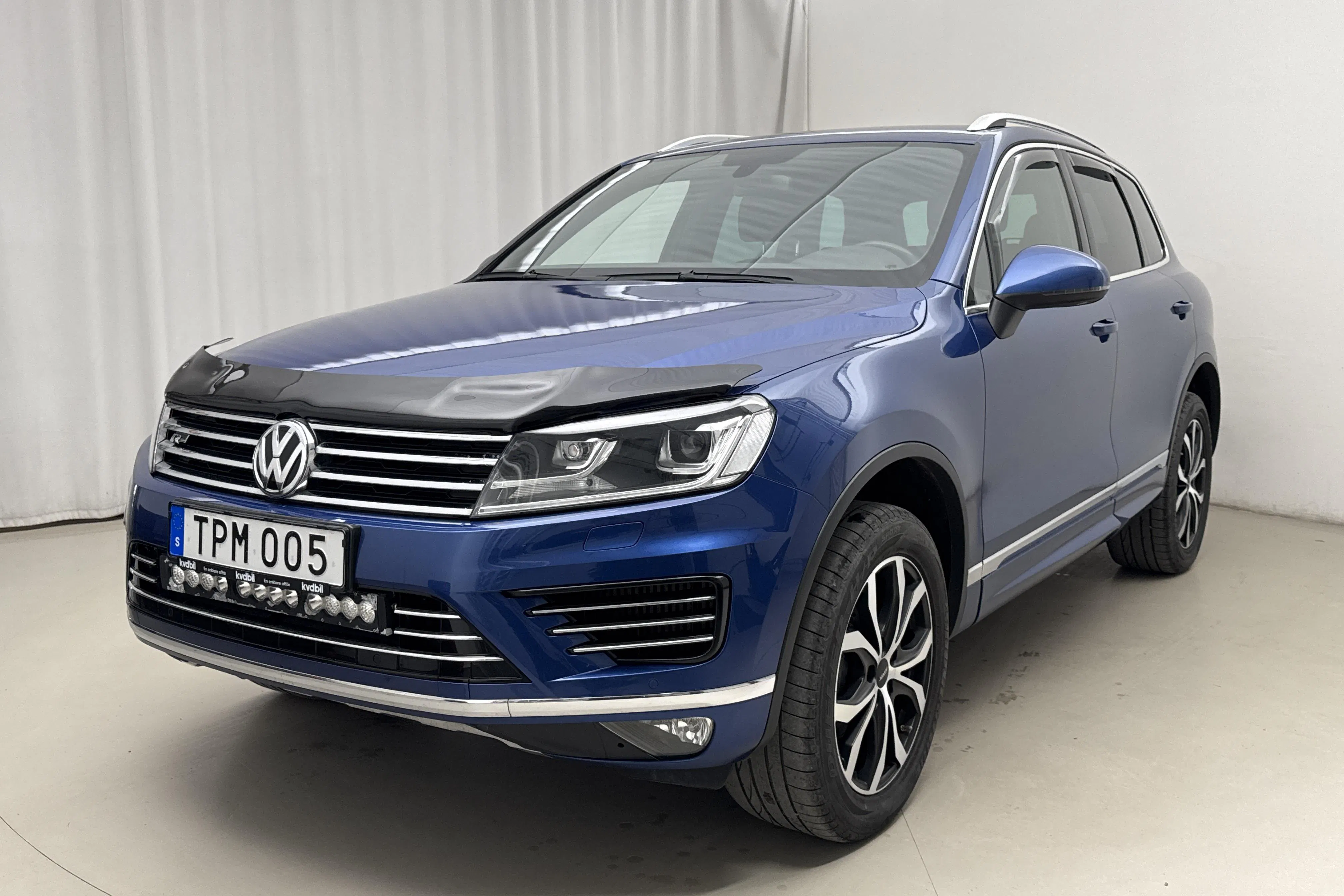 Presentation photo 1 of 15: VW Touareg 3.0 TDI BlueMotion Technology (262hk) - 110 030 km - Automatic - blue - 2017