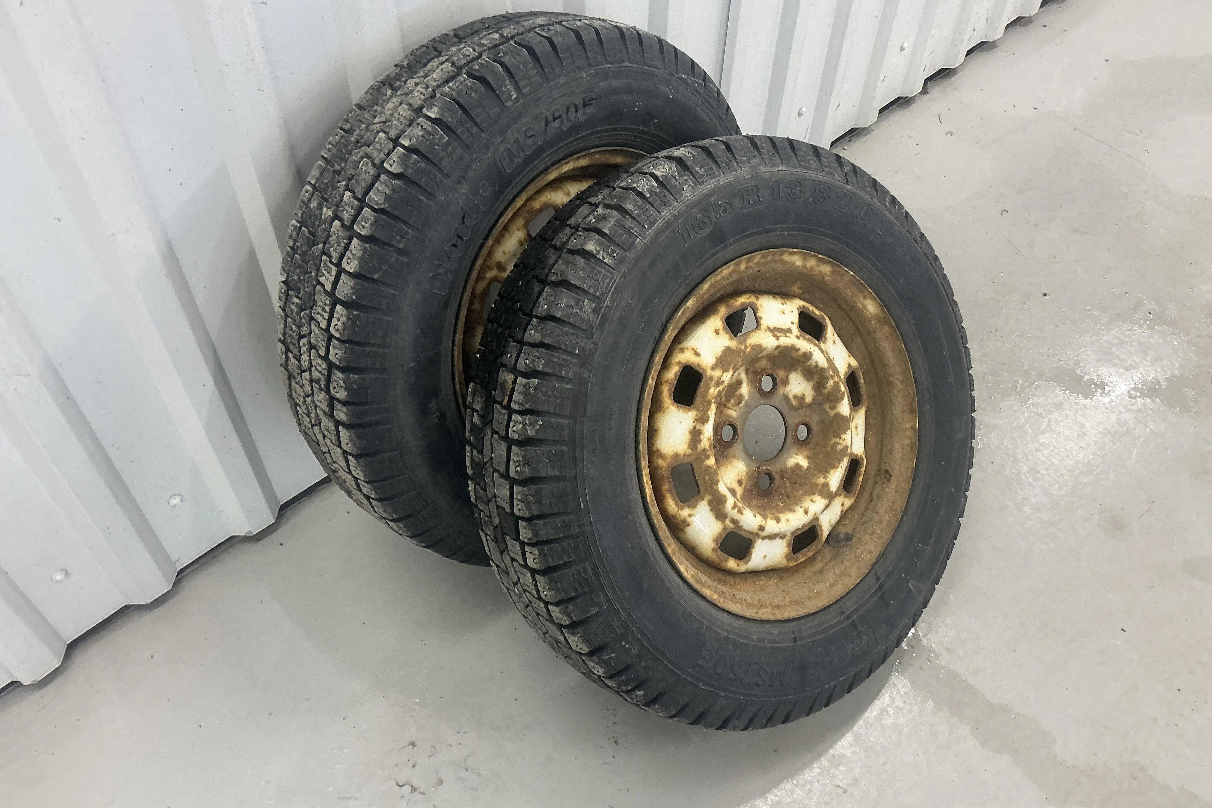 Presentationsfoto 8 av 8: FOBO 950 FLM Släpvagn med tippfunktion (Rep.Objekt) - 0 km - grå - 1990