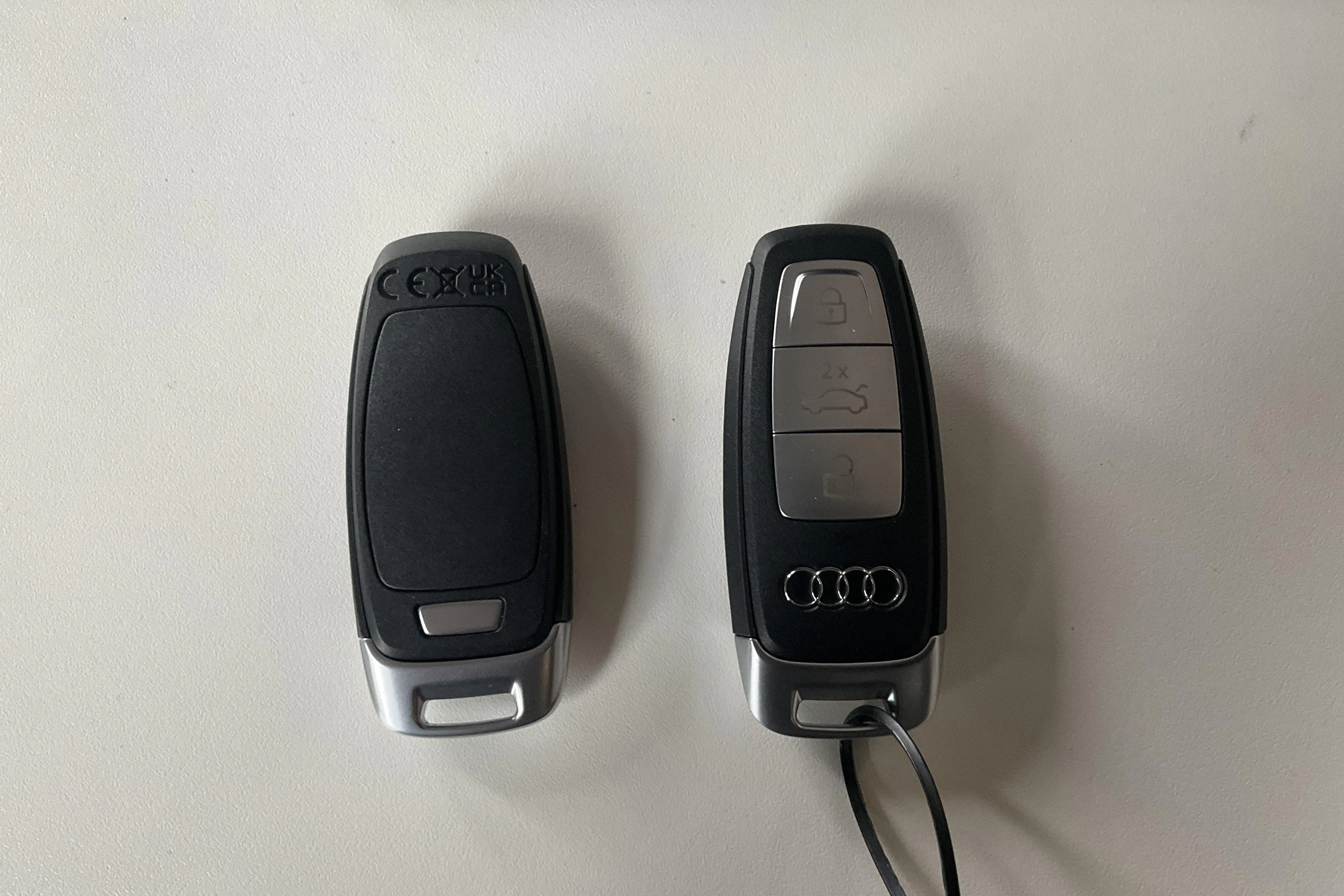 Presentation photo 17 of 17: Audi Q4 50 e-tron quattro 77kWh (299hk) - 27 220 km - Automatic - gray - 2024