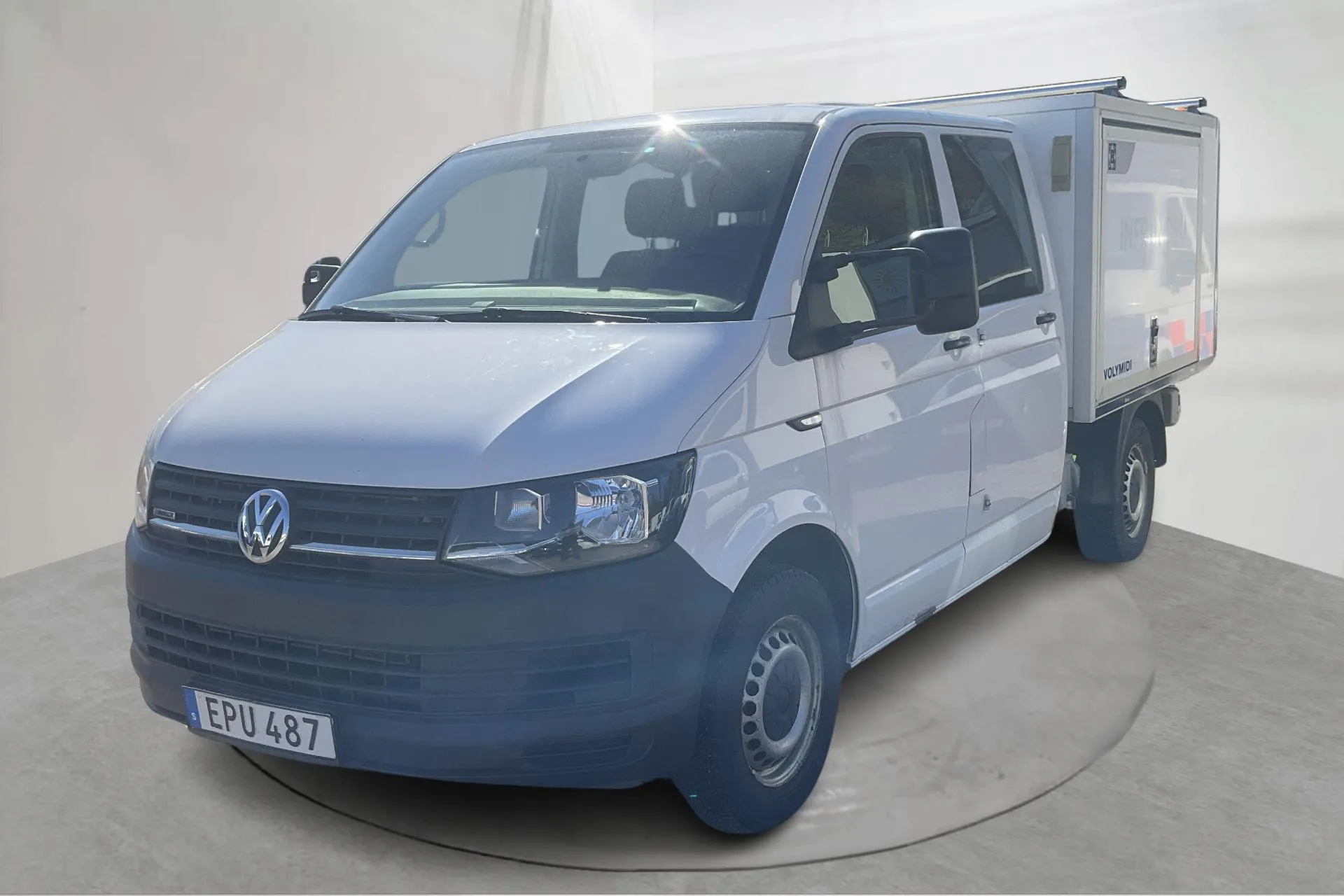 Presentationsfoto 1 av 13: VW Transporter T6 2.0 TDI BMT 4MOTION (150hk) - 18 203 mil - Manuell - vit - 2017