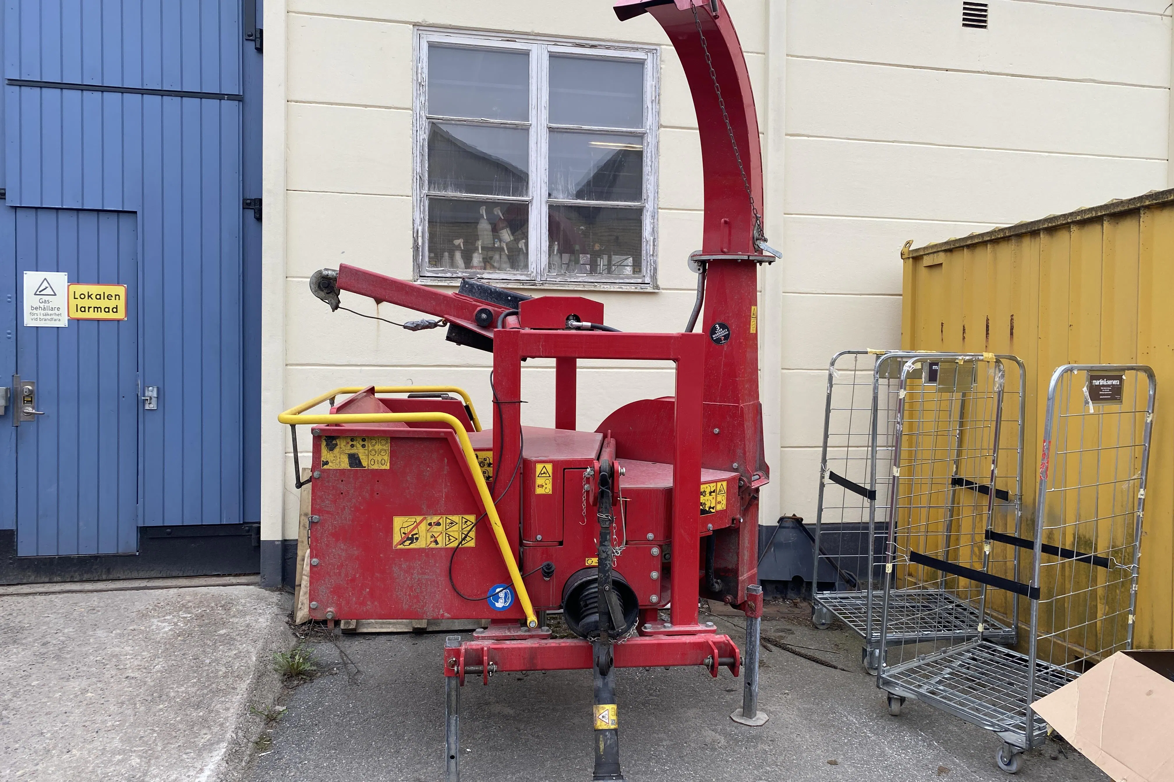 Presentation photo 1 of 8: Linddana TP 230 PTO Flismaskin till traktor - 0 km - 2018