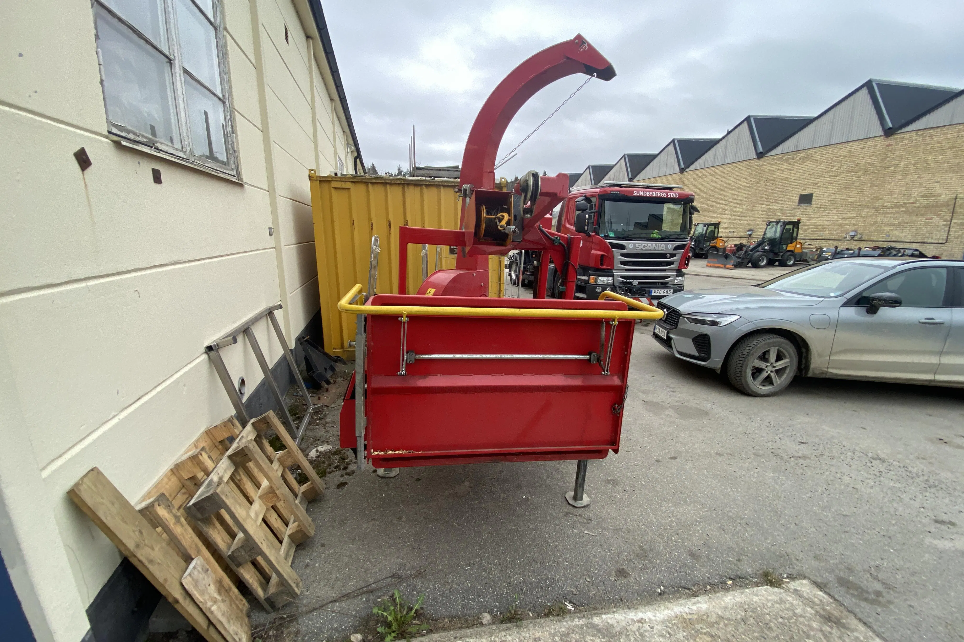 Presentation photo 8 of 8: Linddana TP 230 PTO Flismaskin till traktor - 0 km - 2018