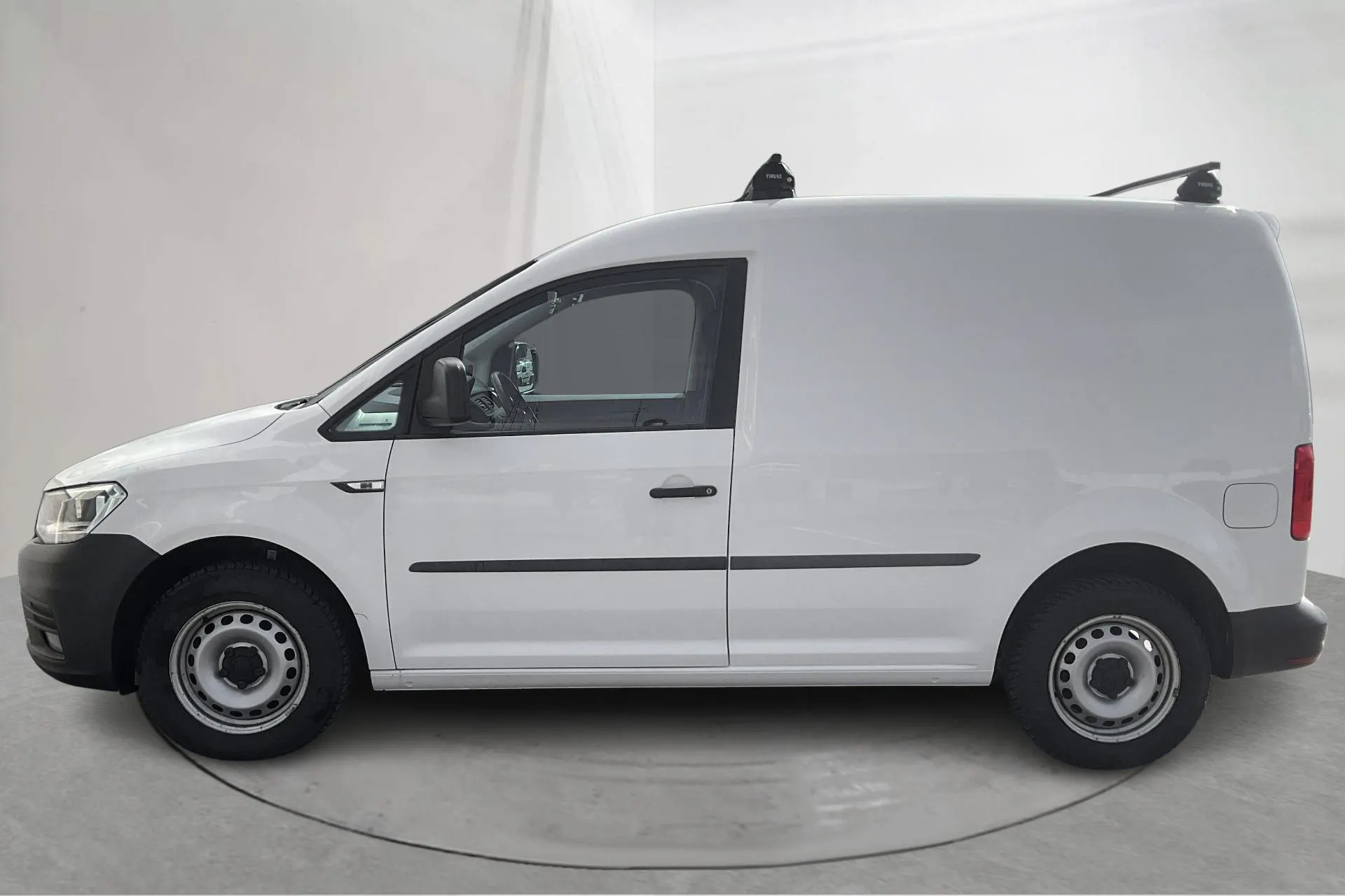 Presentation photo 2 of 17: VW Caddy 2.0 TDI Skåp (75hk) - 154 560 km - Manual - white - 2020