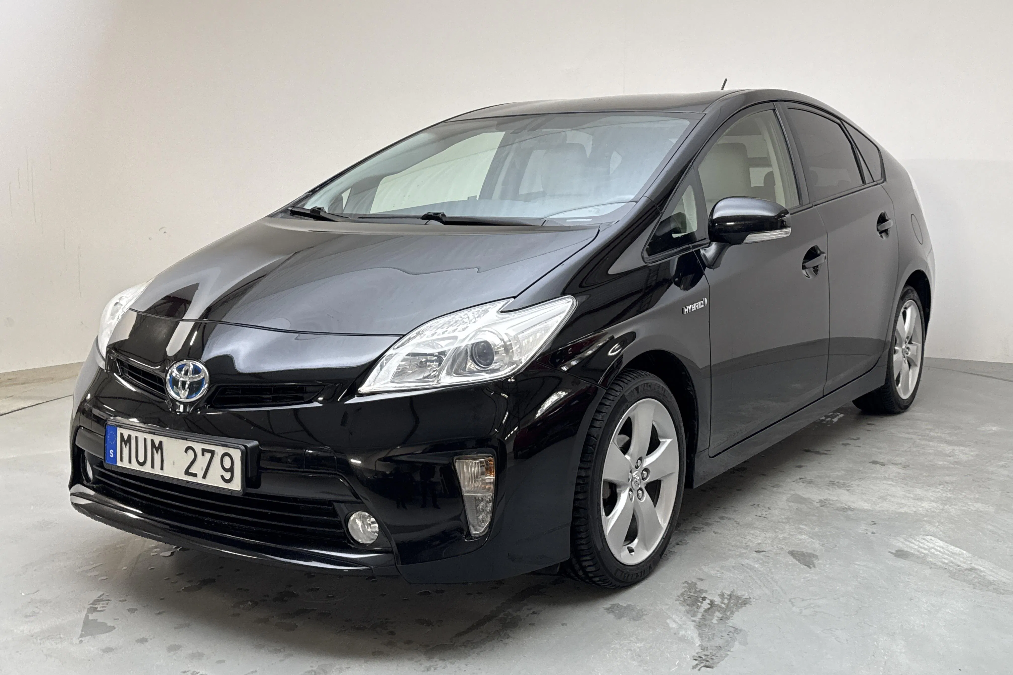 Presentationsfoto 1 av 14: Toyota Prius 1.8 Hybrid (99hk) - 22 519 mil - Automat - svart - 2012