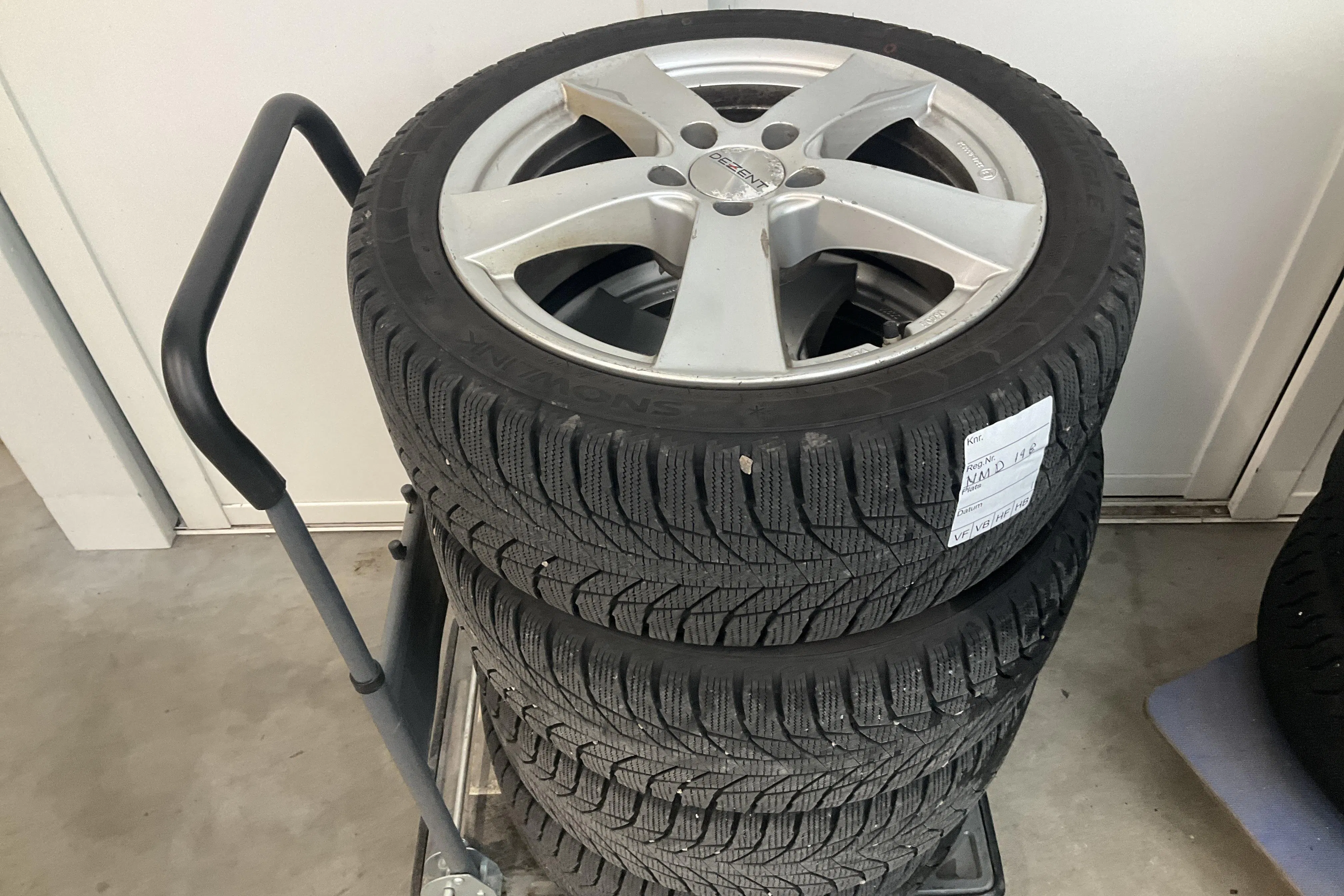 Presentation photo 14 of 14: Mercedes CLA 220 d Shooting Brake X117 (177hk) - 132 550 km - Automatic - Dark Grey - 2018