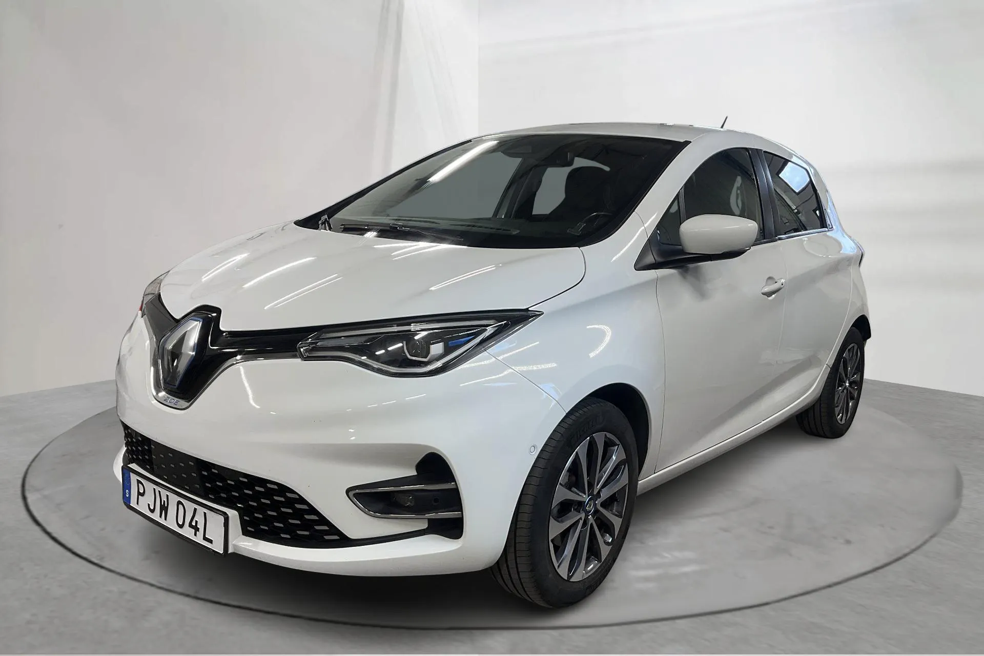 Presentationsfoto 1 av 21: Renault Zoe 52kWh R135 (135hk) - 9 896 mil - Automat - vit - 2020