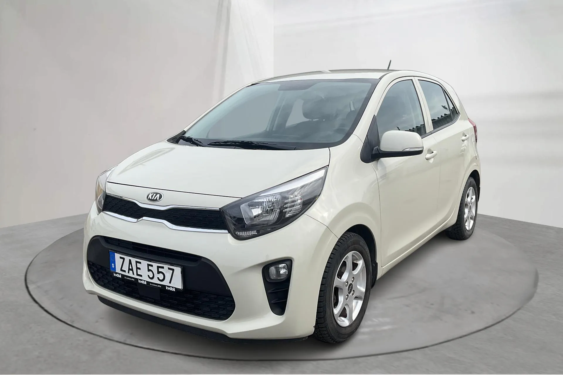 Presentationsfoto 1 av 12: KIA Picanto 1.2 5dr (84hk) - 4 925 mil - Automat - gul - 2018