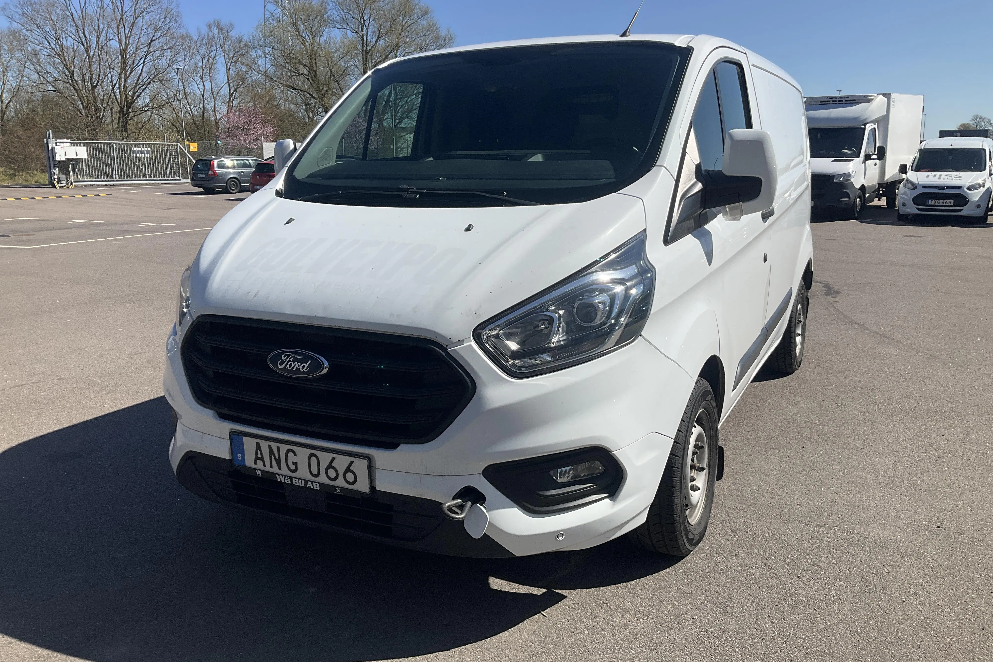 Presentationsfoto 1 av 14: Ford Transit Custom 300 (130hk) - 10 725 mil - Automat - vit - 2018