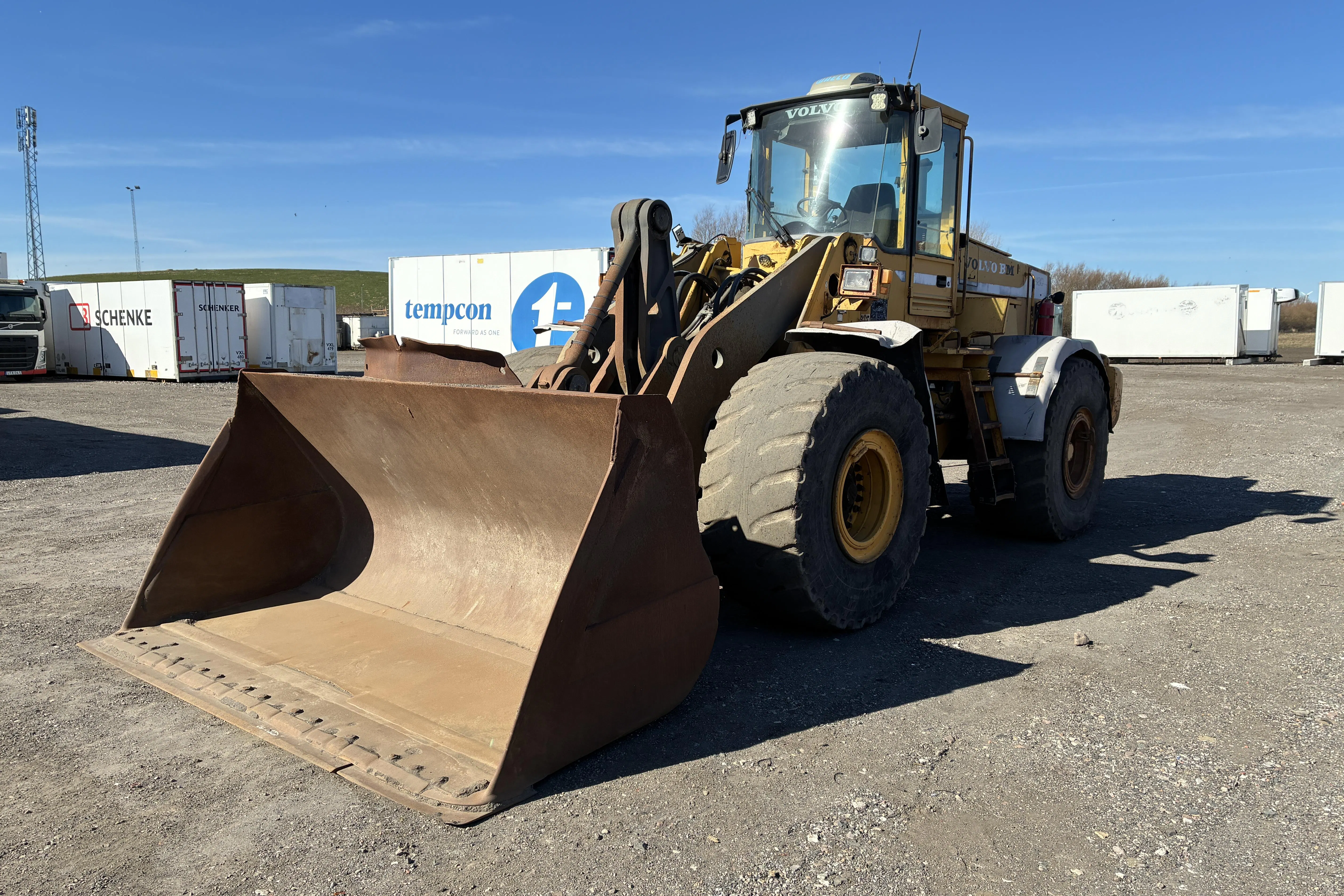 VOLVO L180, hjullastare (okänd årsmodell)