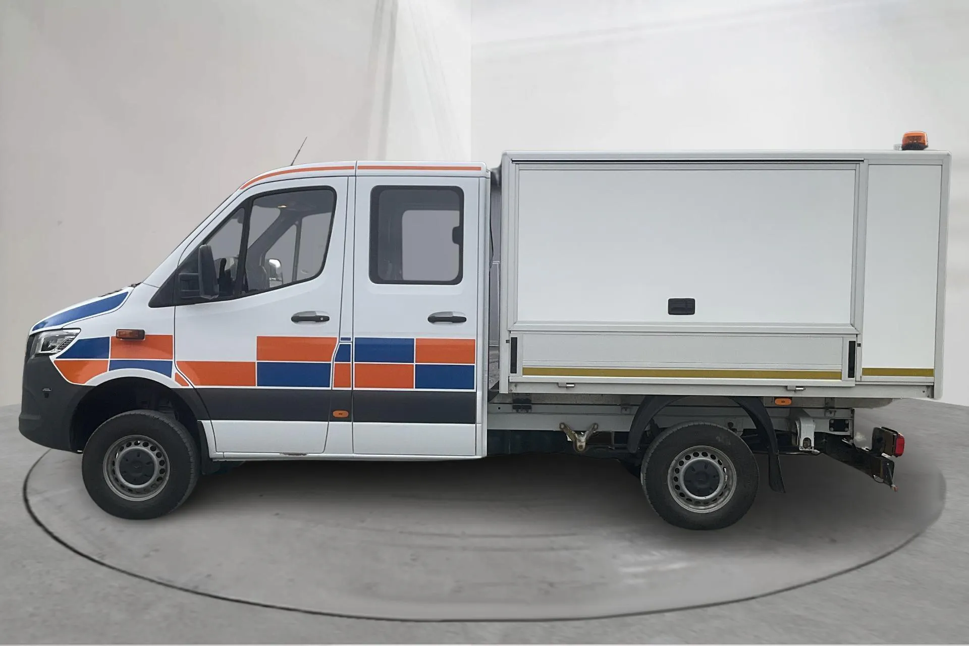 Presentationsfoto 2 av 18: Mercedes Sprinter 316 CDI Chassi 4MATIC (163hk) - 10 309 mil - Automat - 2021