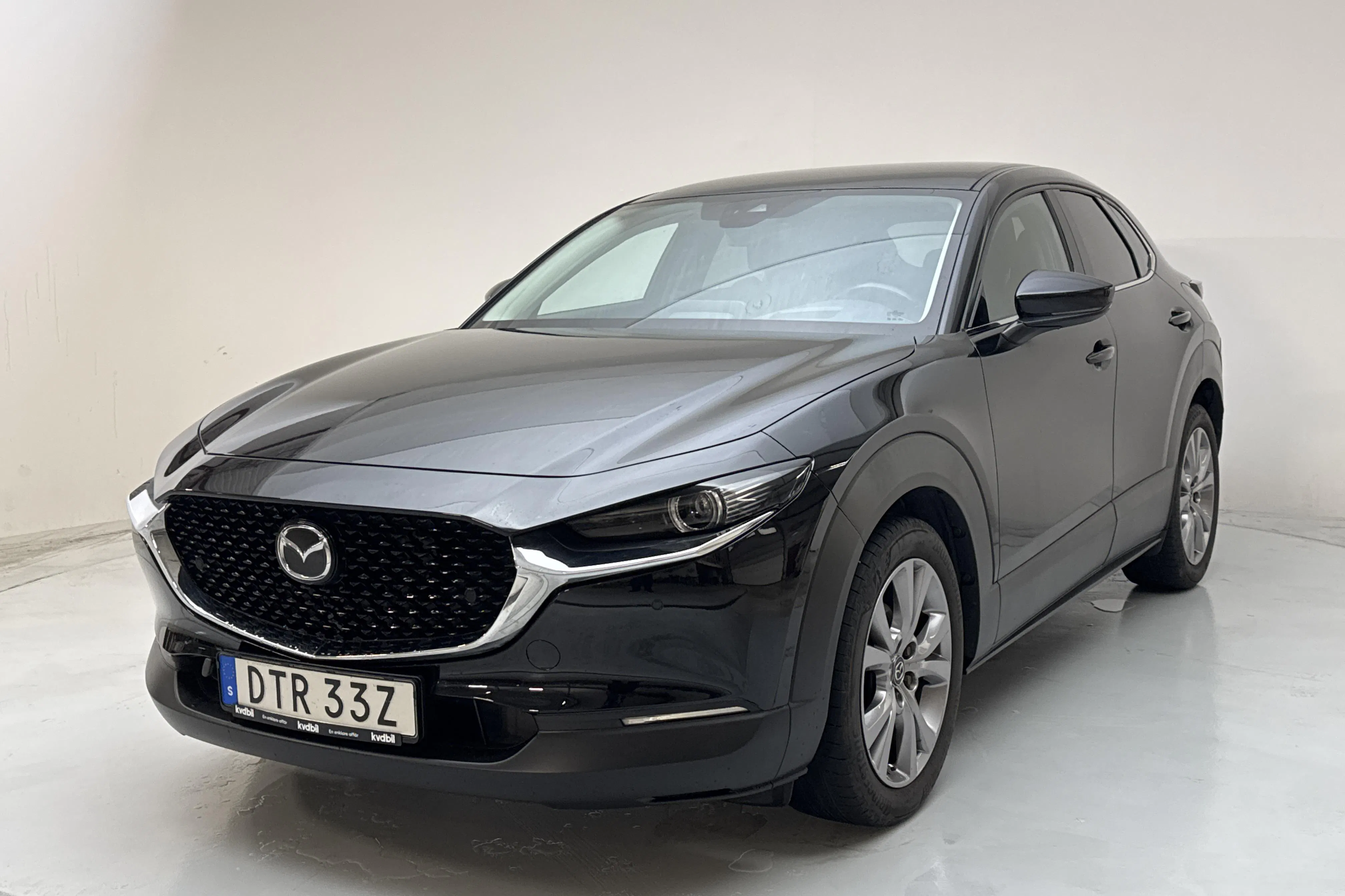 Presentation photo 1 of 13: Mazda CX-30 2.0 Mildhybrid (150hk) - 88 800 km - Automatic - black - 2020