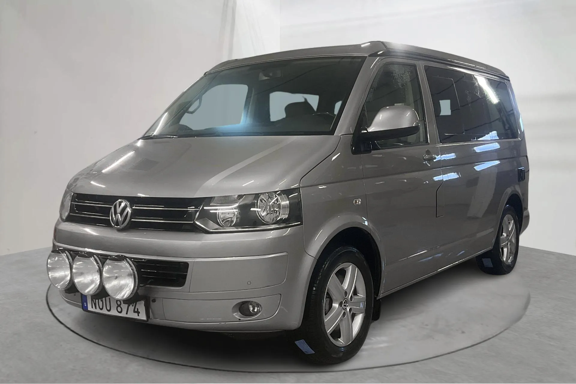 Presentation photo 1 of 33: VW T5 2.0 TDI 4MOTION CALIFORNIA OCEAN Campingbil - 234 000 km - Automatic - silver - 2013