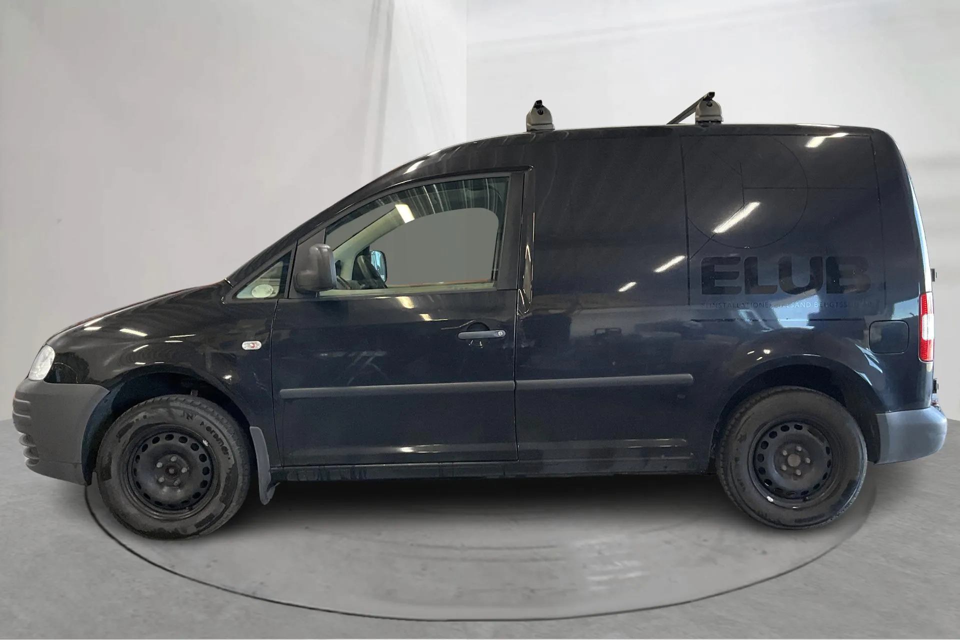 Presentationsfoto 2 av 14: VW Caddy 1.4 Skåp (80hk) - 16 662 mil - Manuell - svart - 2010