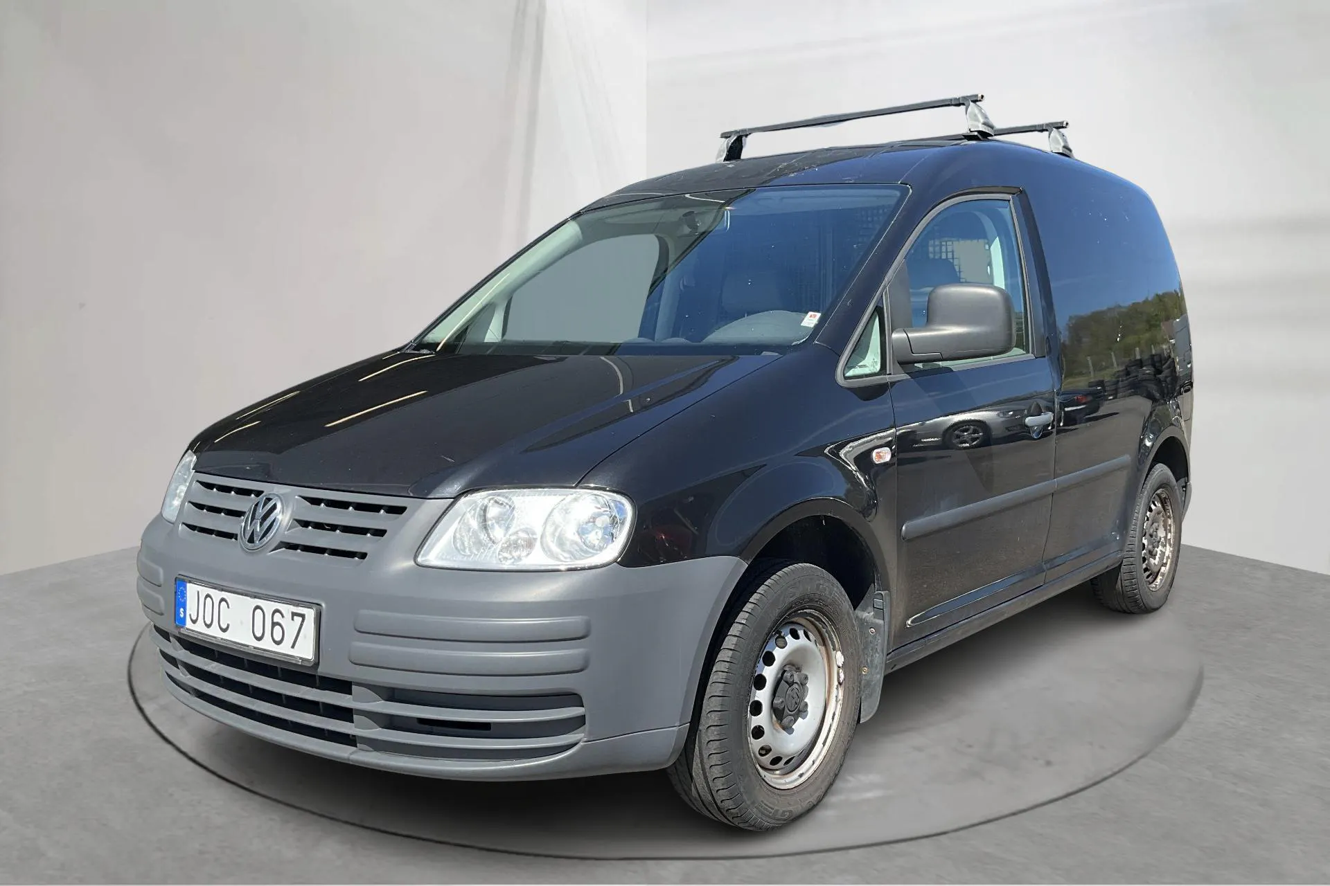 Presentation photo 1 of 13: VW Caddy 1.4 Skåp (80hk) - 81 190 km - Manual - black - 2010